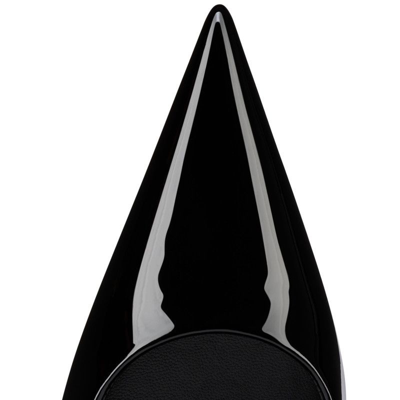 Christian Louboutin os11x0526 Kate Clawmax Patent Leather 100mm Pumps in Black Size US 9 / IT 39 - 4 Thumbnail