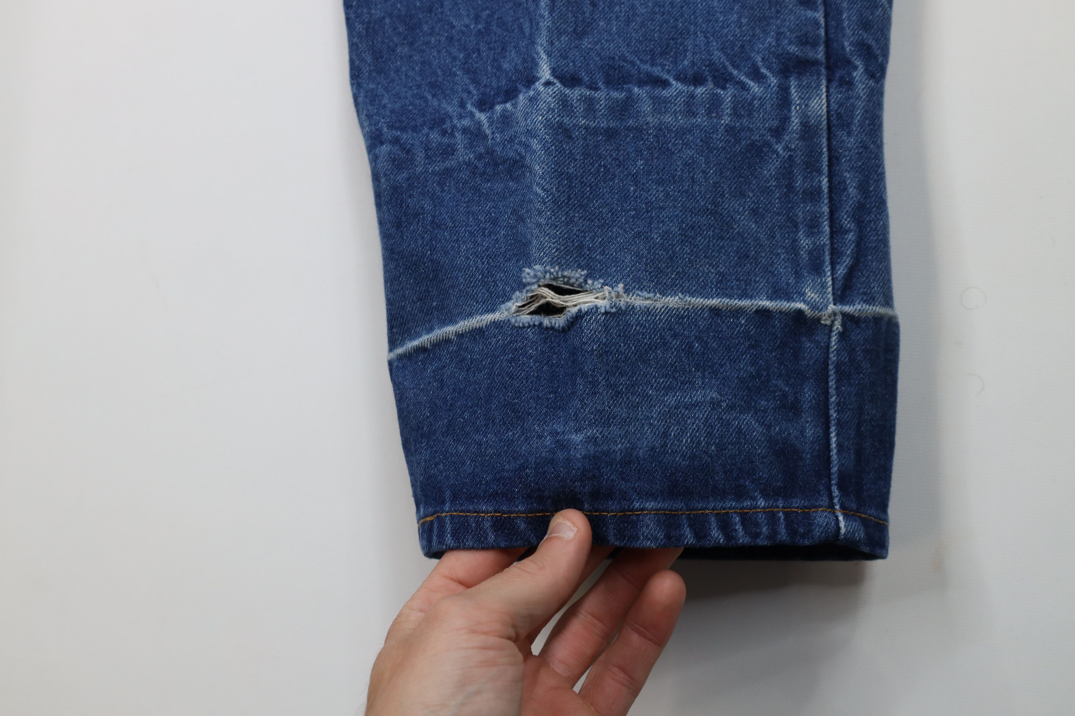 Levi's Vintage 80s Levis 505xx Regular Straight Leg Jeans Blue USA Size US 40 / EU 56 - 5 Thumbnail