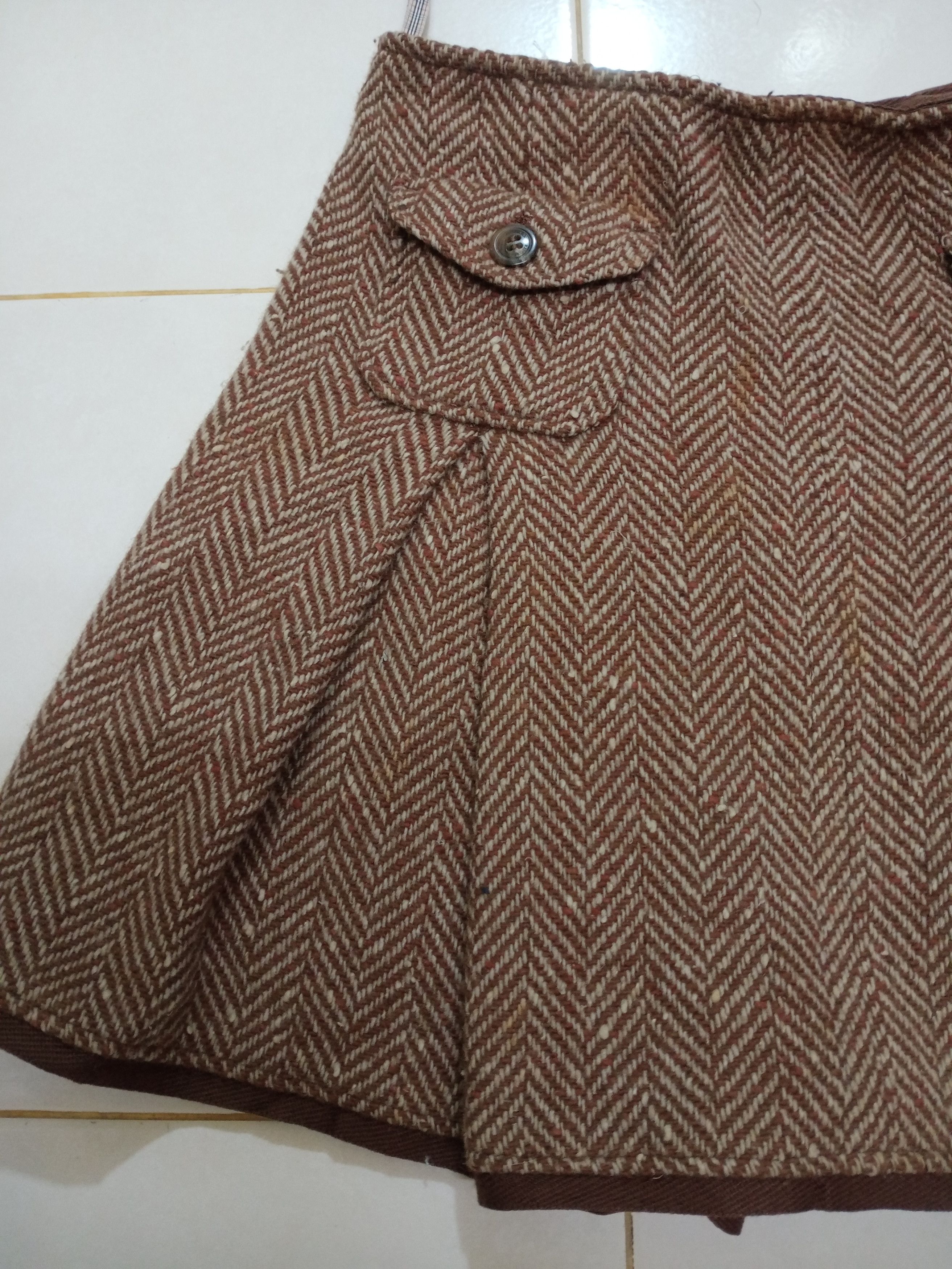 Burberry Rare Vintage Burberry London Blue Label Mini Skirt Size 27" / US 4 / IT 40 - 5 Thumbnail