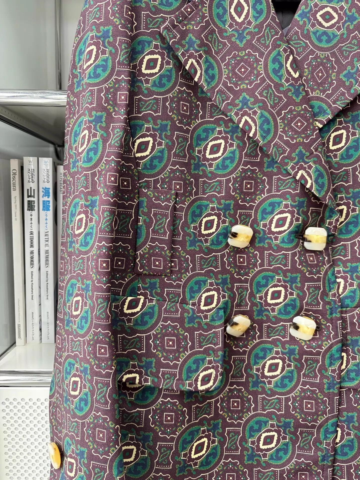 Prada Prada Runway Paisley Wool Blazer IT42 Brand New Size M / US 6-8 / IT 42-44 - 3 Thumbnail