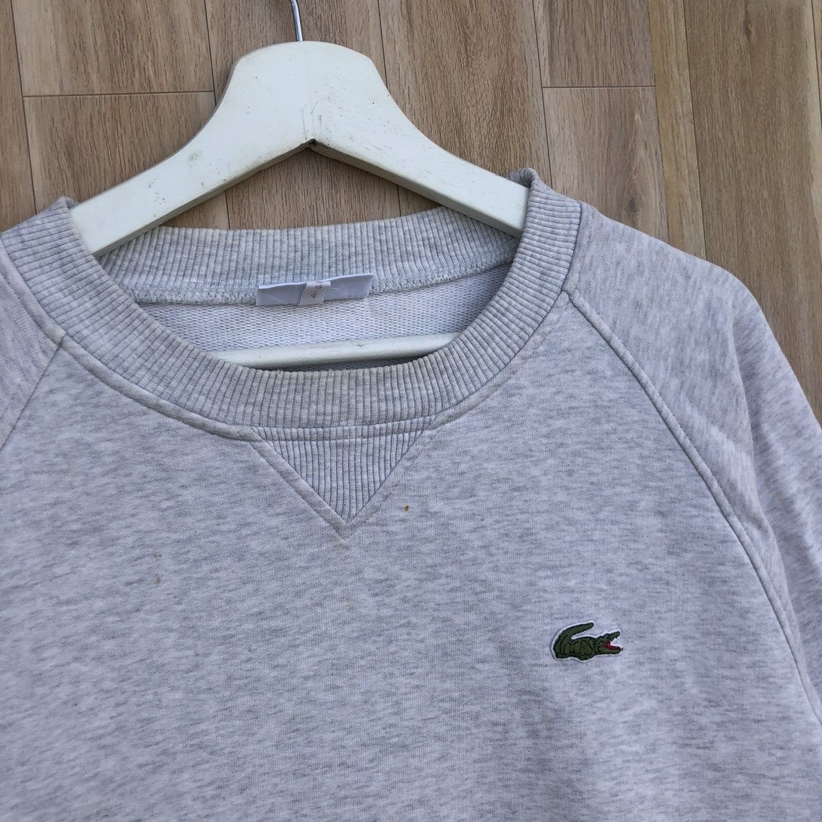 Vintage Lacoste Colour BlockCrewneck Pullover Sweatshirt