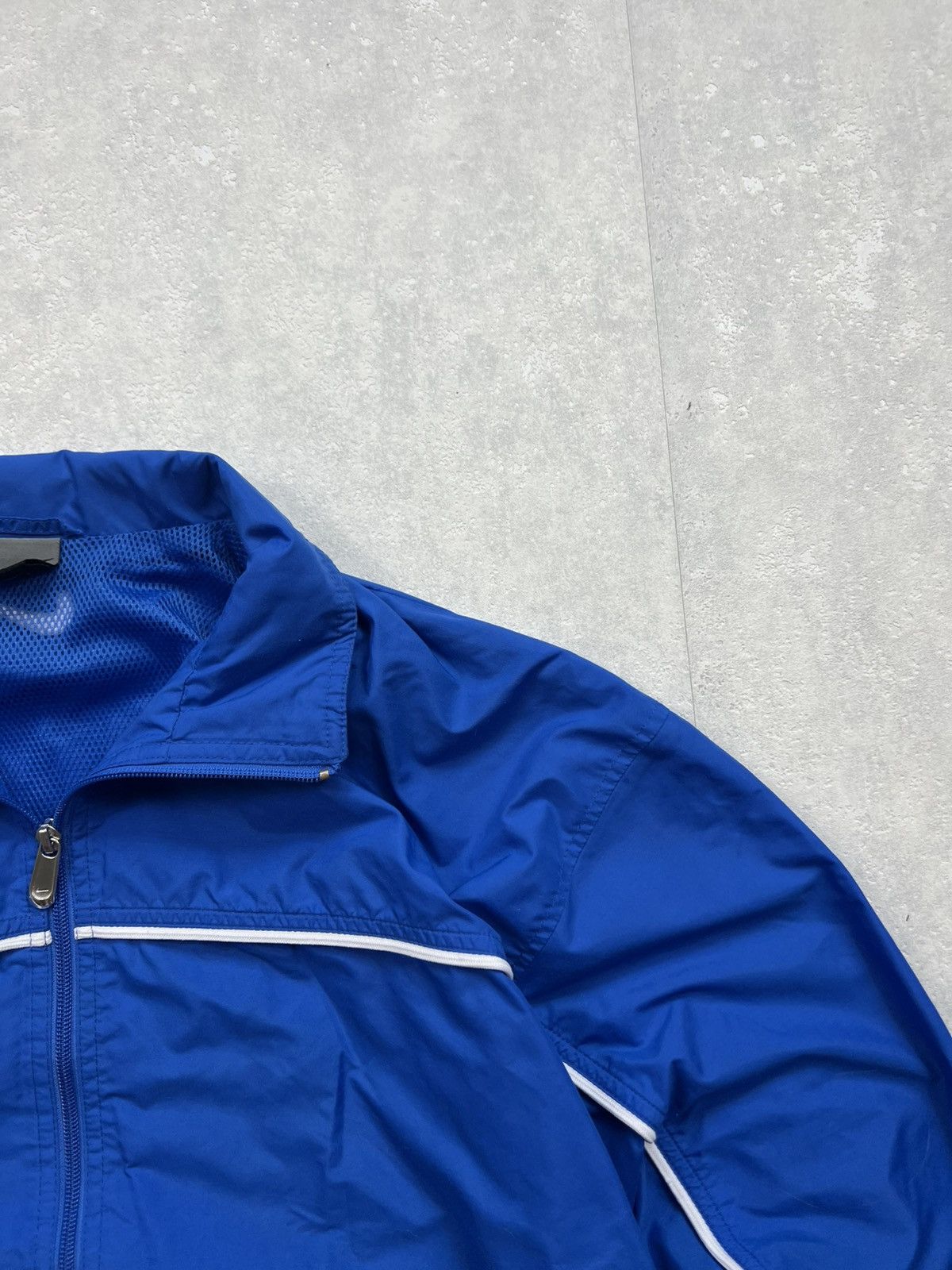 Nike 90’s NIKE TEAM RETRO SWOOSH LOGO Y2K VINTAGE TRACK JACKET Size US L / EU 52-54 / 3 - 4 Thumbnail