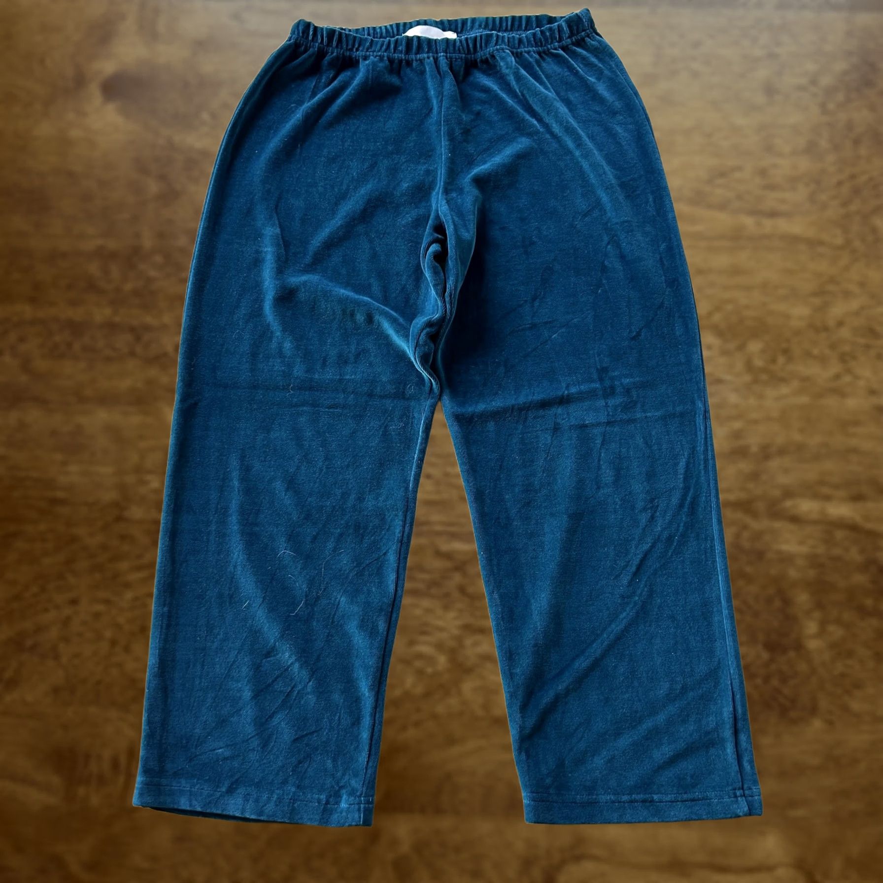 Architect VINTAGE Architect Sweatpants Womens PM Blue Velour Elastic Waist Pull On Relaxed Size 32" / US 10 / IT 46 - 1 Thumbnail