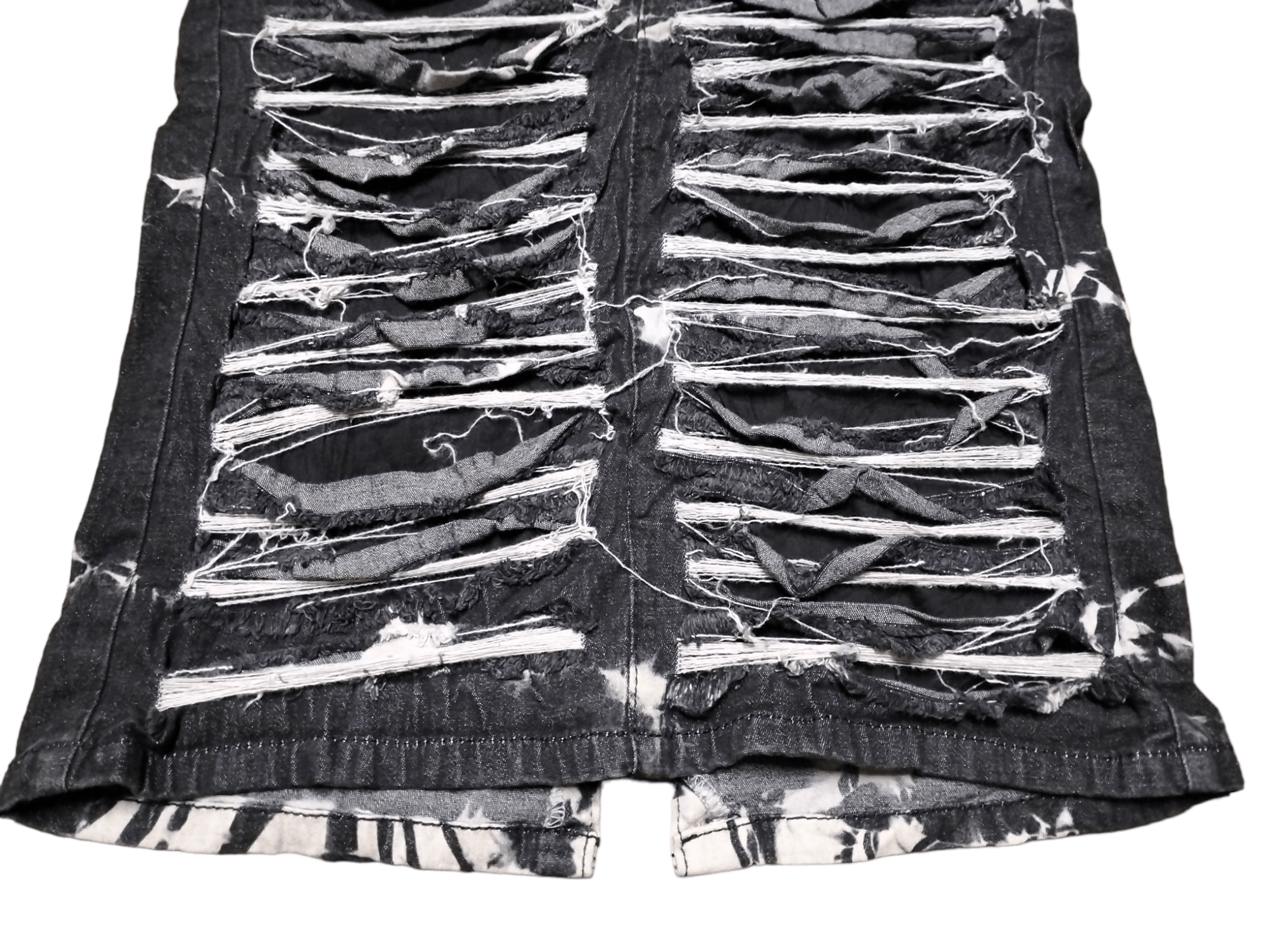 If Six Was Nine Japanese Brand Heaven and earth Distressed Design Skirt Size 28" / US 6 / IT 42 - 5 Thumbnail