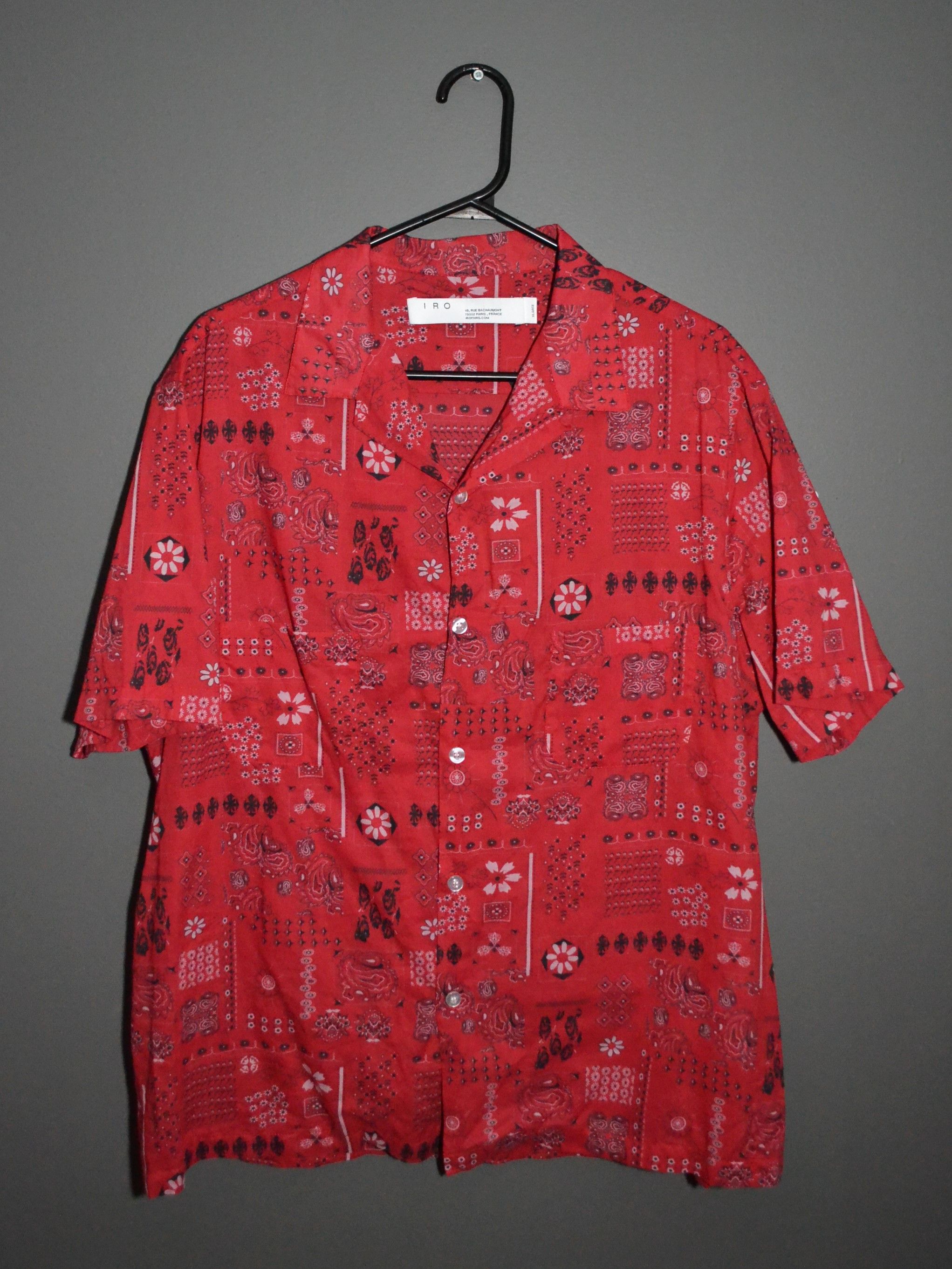Iro IRO Whaiko Paisley Cotton-Gauze Shirt Native XL Size US XL / EU 56 / 4 - 1 Thumbnail