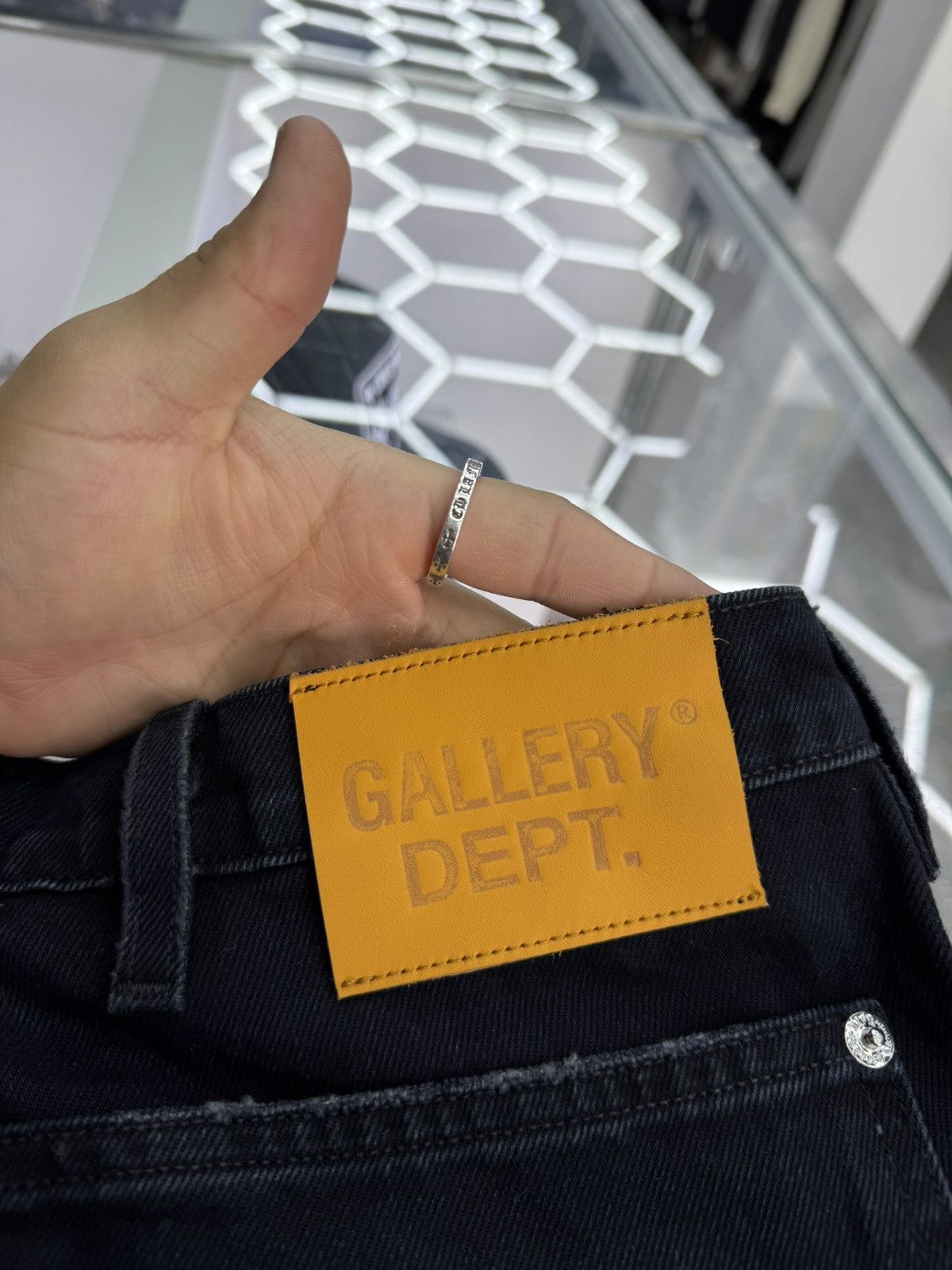 Gallery Dept. Gallery Dept Branko Carpenter Denim Jeans Black Size US 34 / EU 50 - 4 Thumbnail