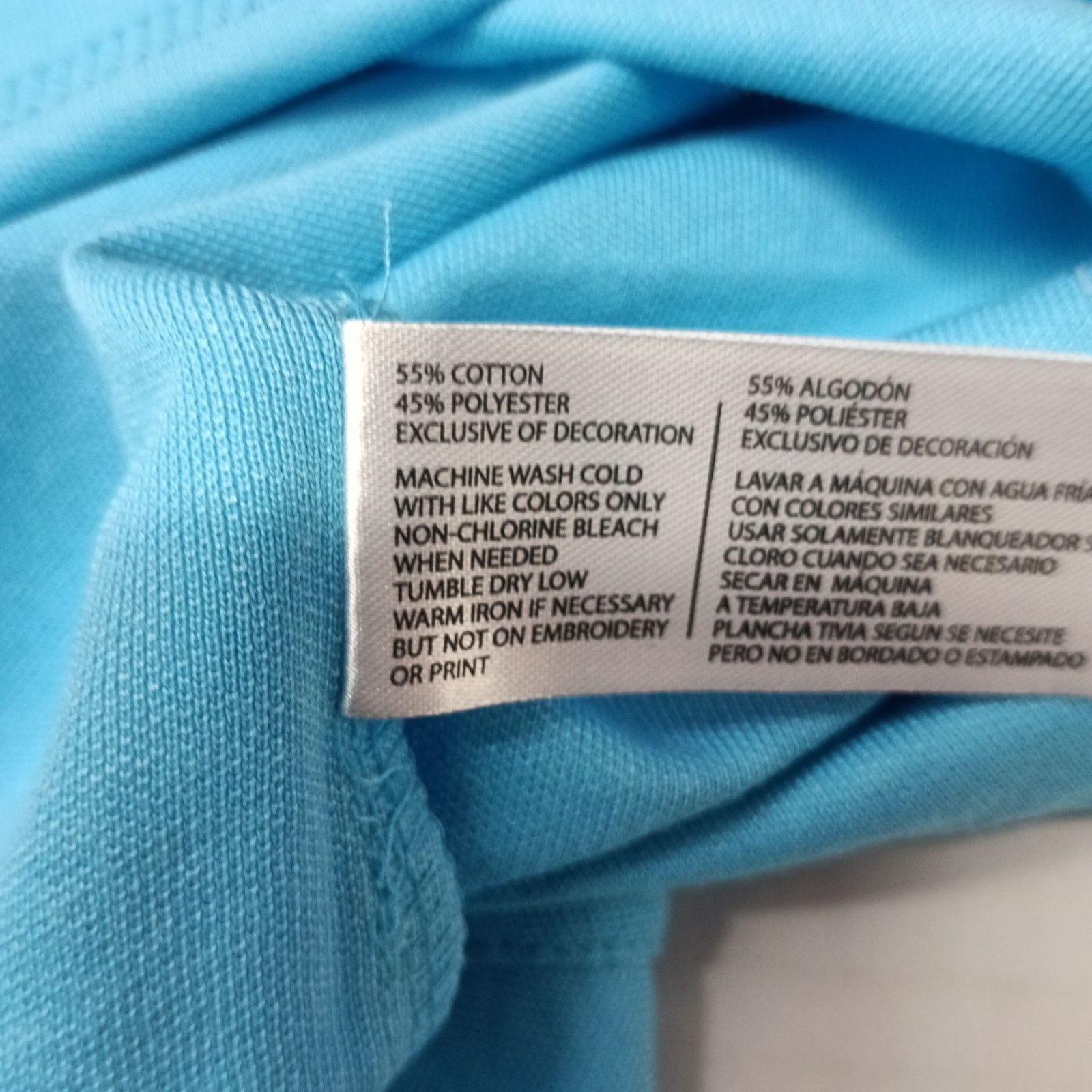 U.S. Polo Assn. U.S. Polo Assn. Polo Shirt Men's Size L River Blue Stretch Size US L / EU 52-54 / 3 - 7 Thumbnail