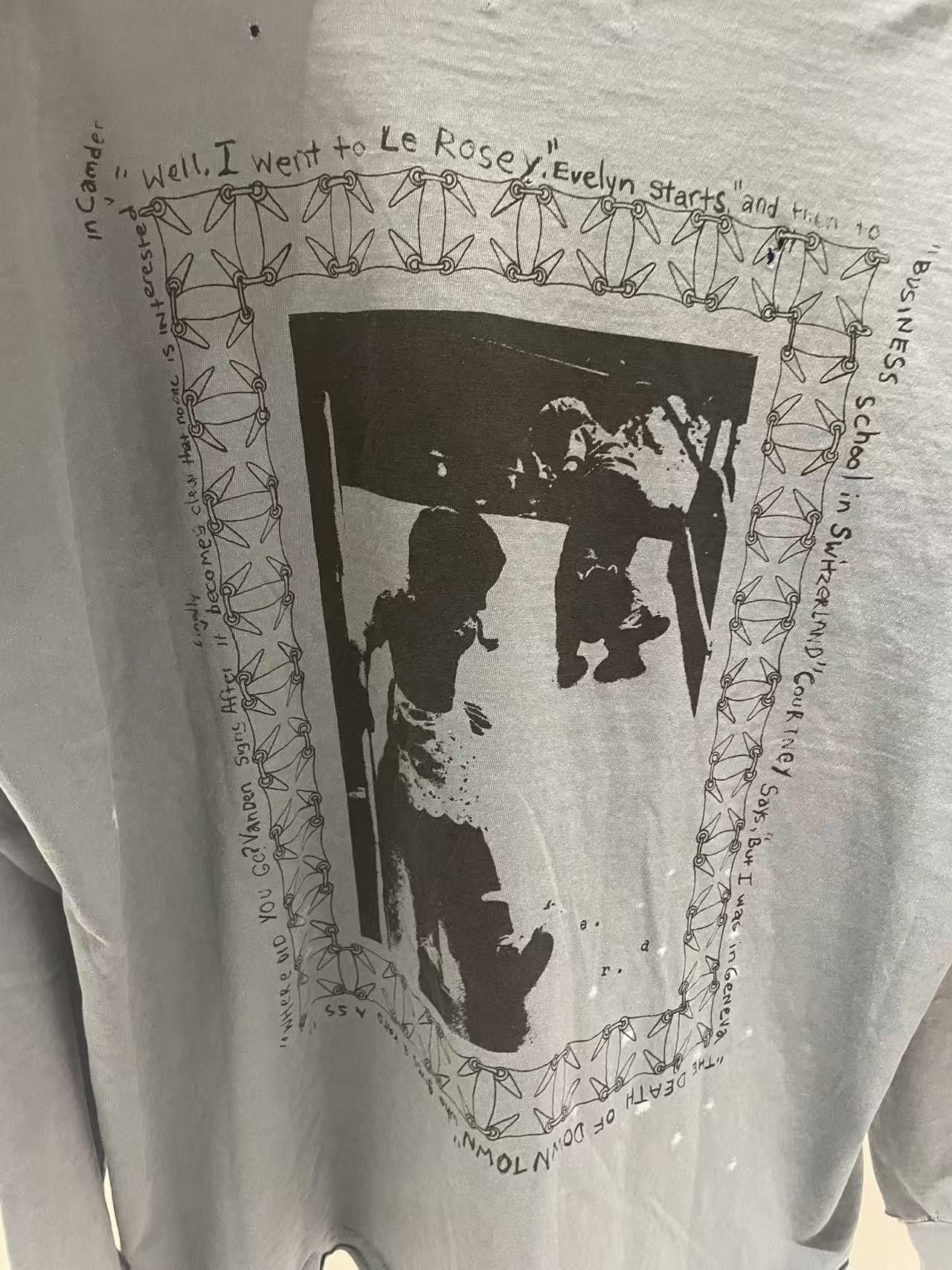 Enfants Riches Deprimes Enfants Riches Déprimés Boy In Chains Long Sleeve Tee Size US XL / EU 56 / 4 - 3 Thumbnail