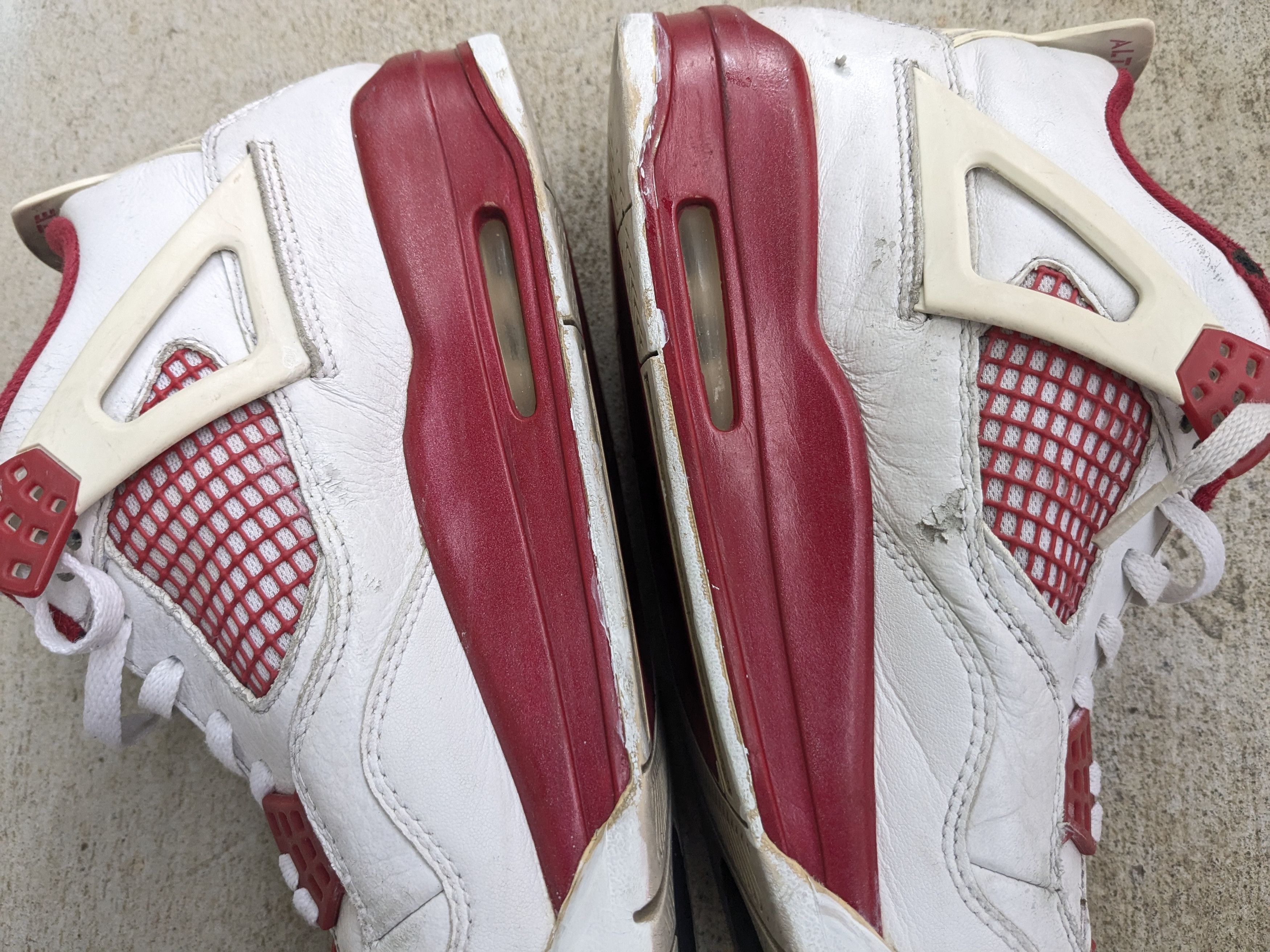 Jordan Brand Nike Air Jordan 4 Alternate 89 11 White Red 308497-106 Red Size US 11 / EU 44 - 15 Thumbnail
