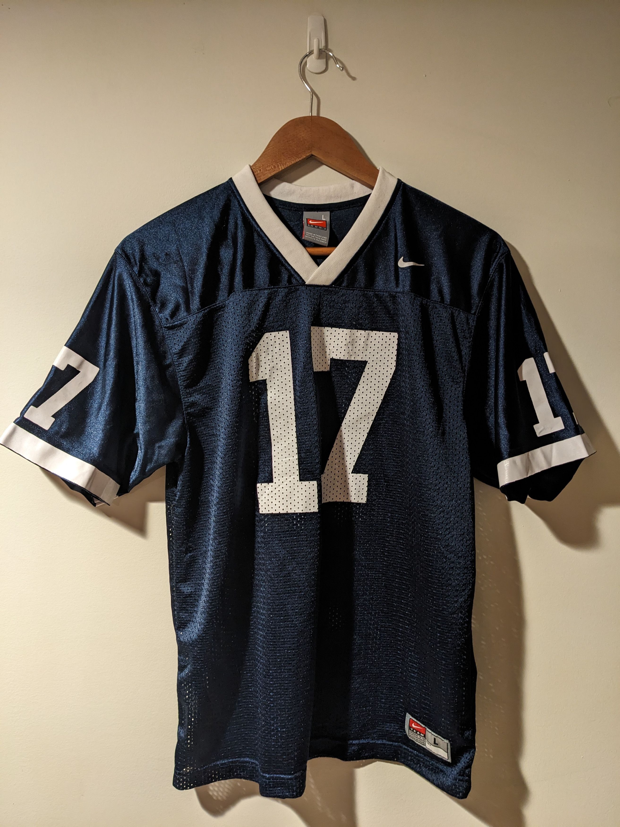 Nike × Vintage Vintage Y2K Penn State Nittany BOYS College Football Jersey Size US L / EU 52-54 / 3 - 1 Thumbnail