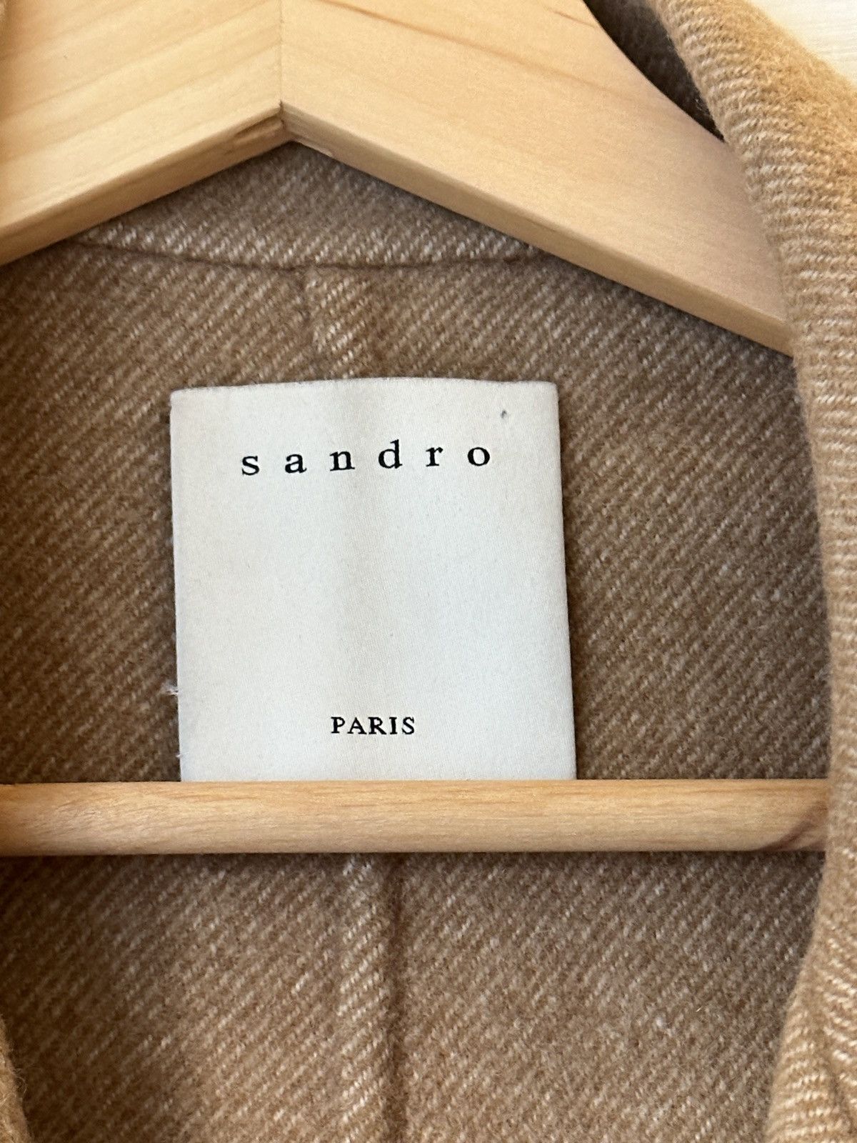 Sandro Sandro Paris long double faced wool coat Size S / US 4 / IT 40 - 3 Thumbnail