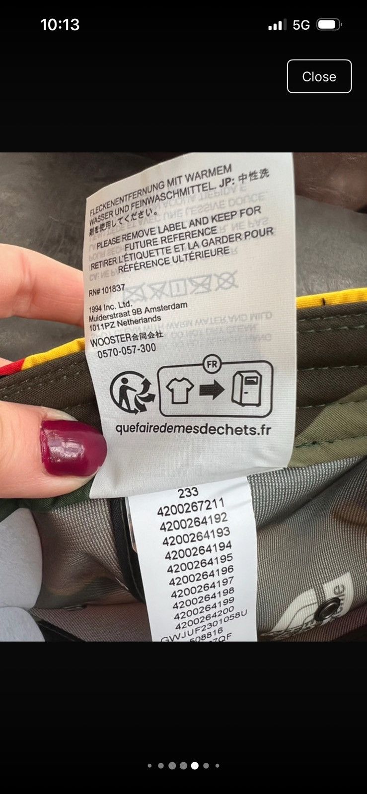 Supreme Supreme x North Face hat Size ONE SIZE - 6 Thumbnail