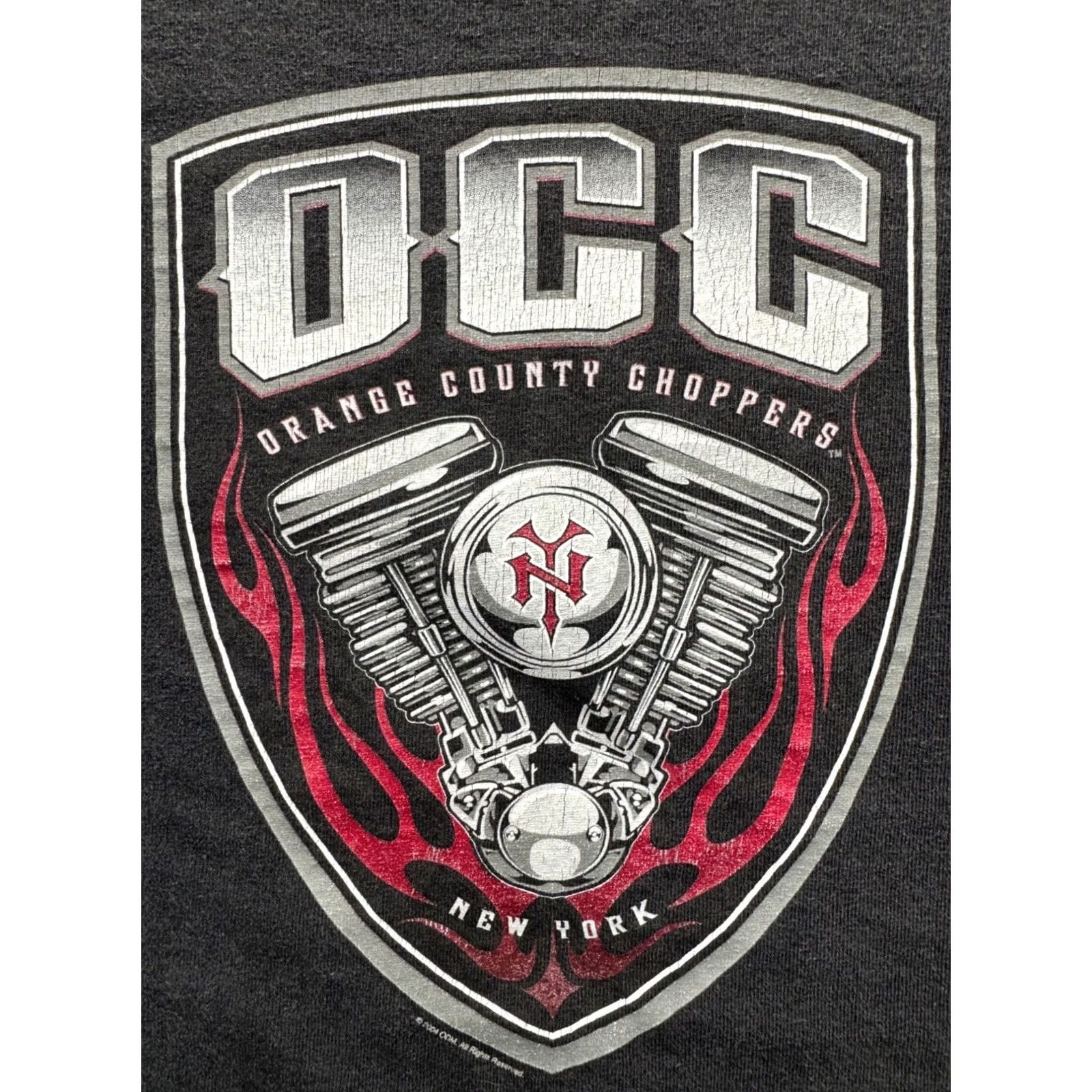 Vintage Orange County Choppers Black Graphic Tank Top XL - Pre-Owned Good Shirt Size US XL / EU 56 / 4 - 3 Thumbnail