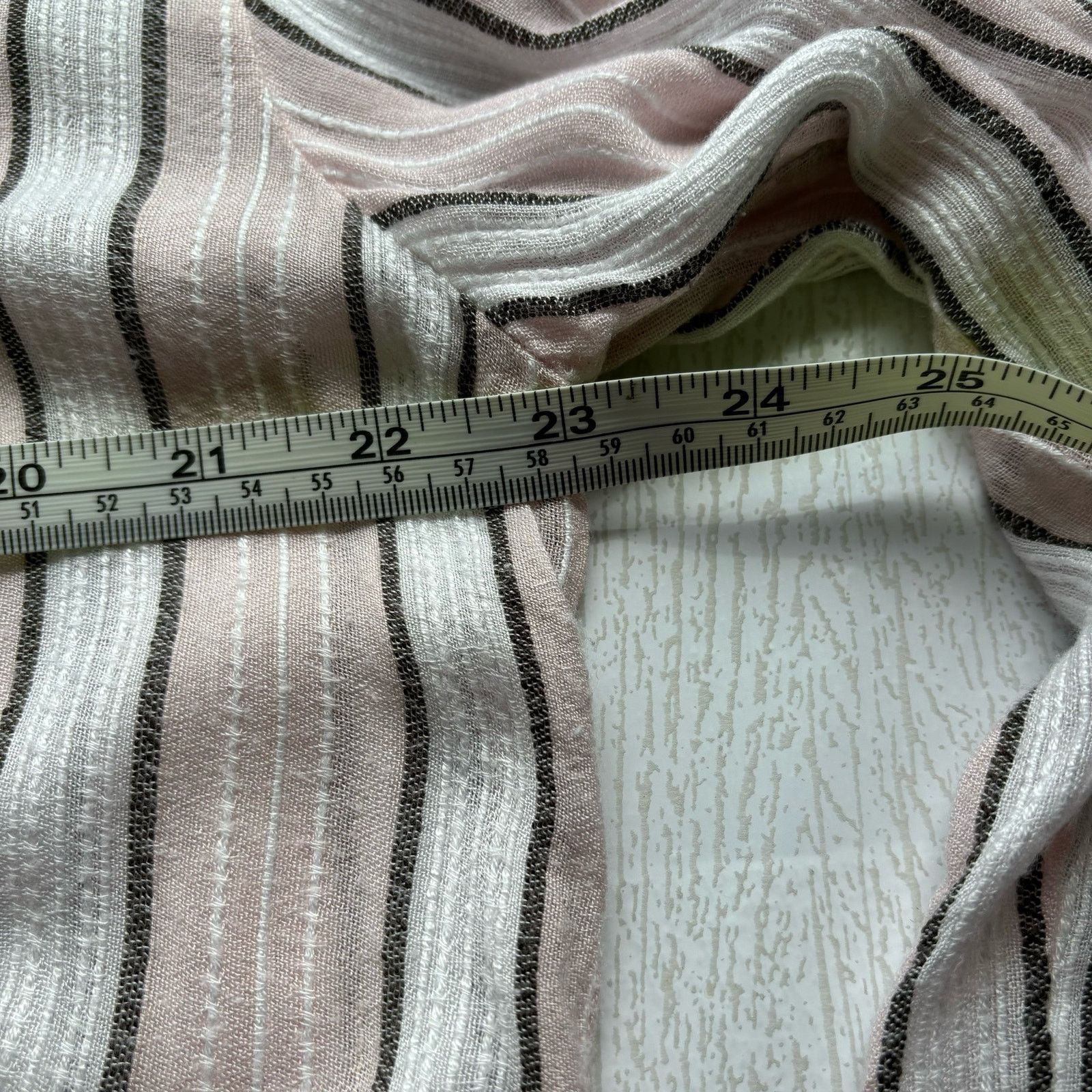 Other Vintage America Blues Pink & White Hi-Low Shirt Boho Size XL Size XL / US 12-14 / IT 48-50 - 3 Thumbnail