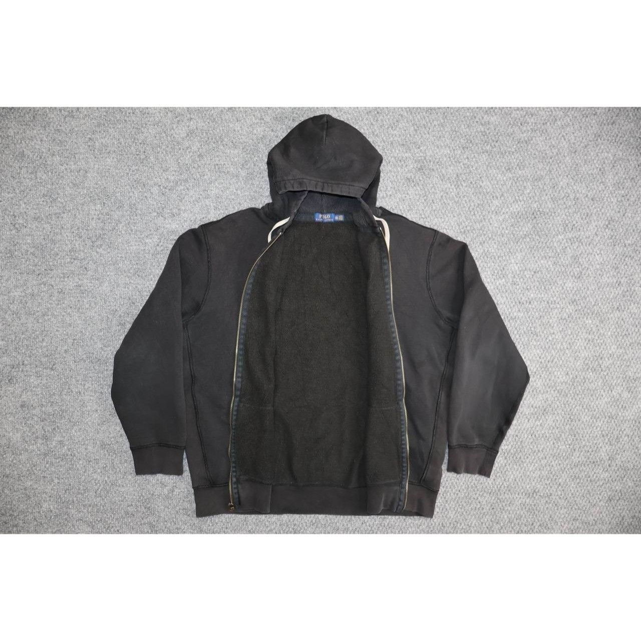 Polo Ralph Lauren Polo Ralph Lauren Hoodie Mens 2XL Black Full Zip Heavyweight Size US XXL / EU 58 / 5 - 4 Thumbnail