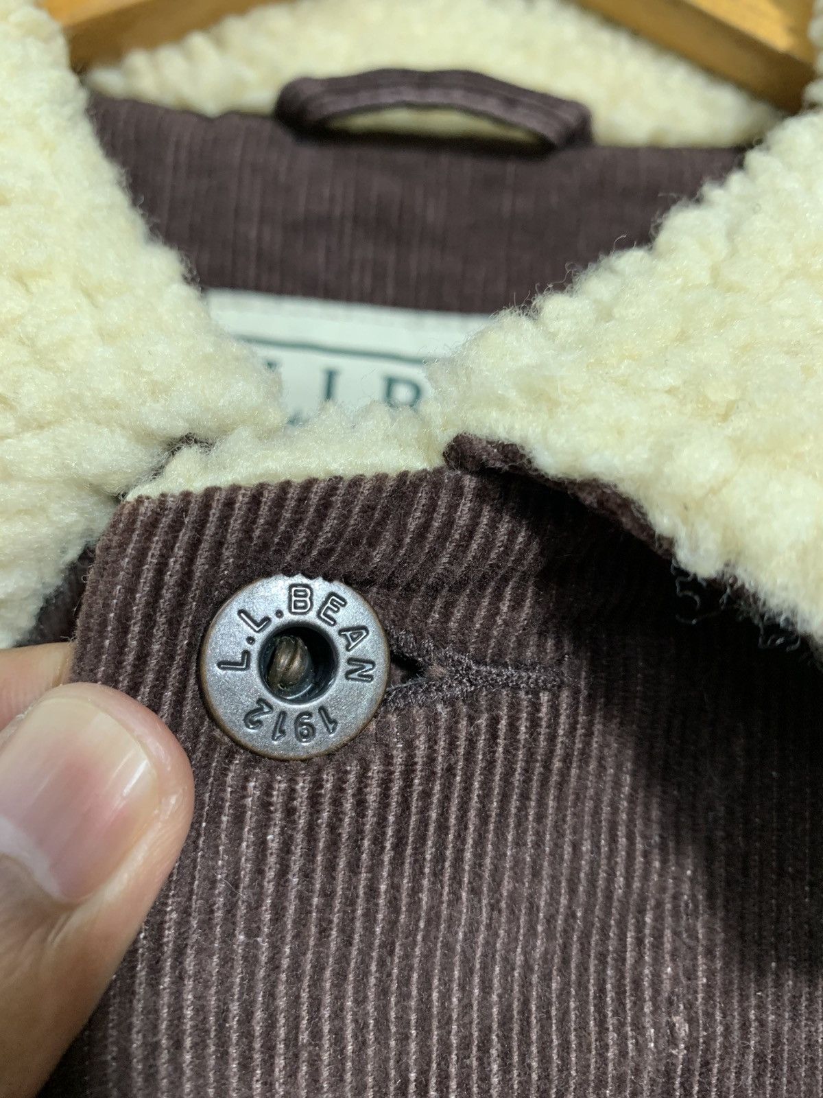 L.L. Bean 🔥VTG L.L BEAN CORDUROY SHERPA JACKETS BROWN Size US M / EU 48-50 / 2 - 11 Thumbnail