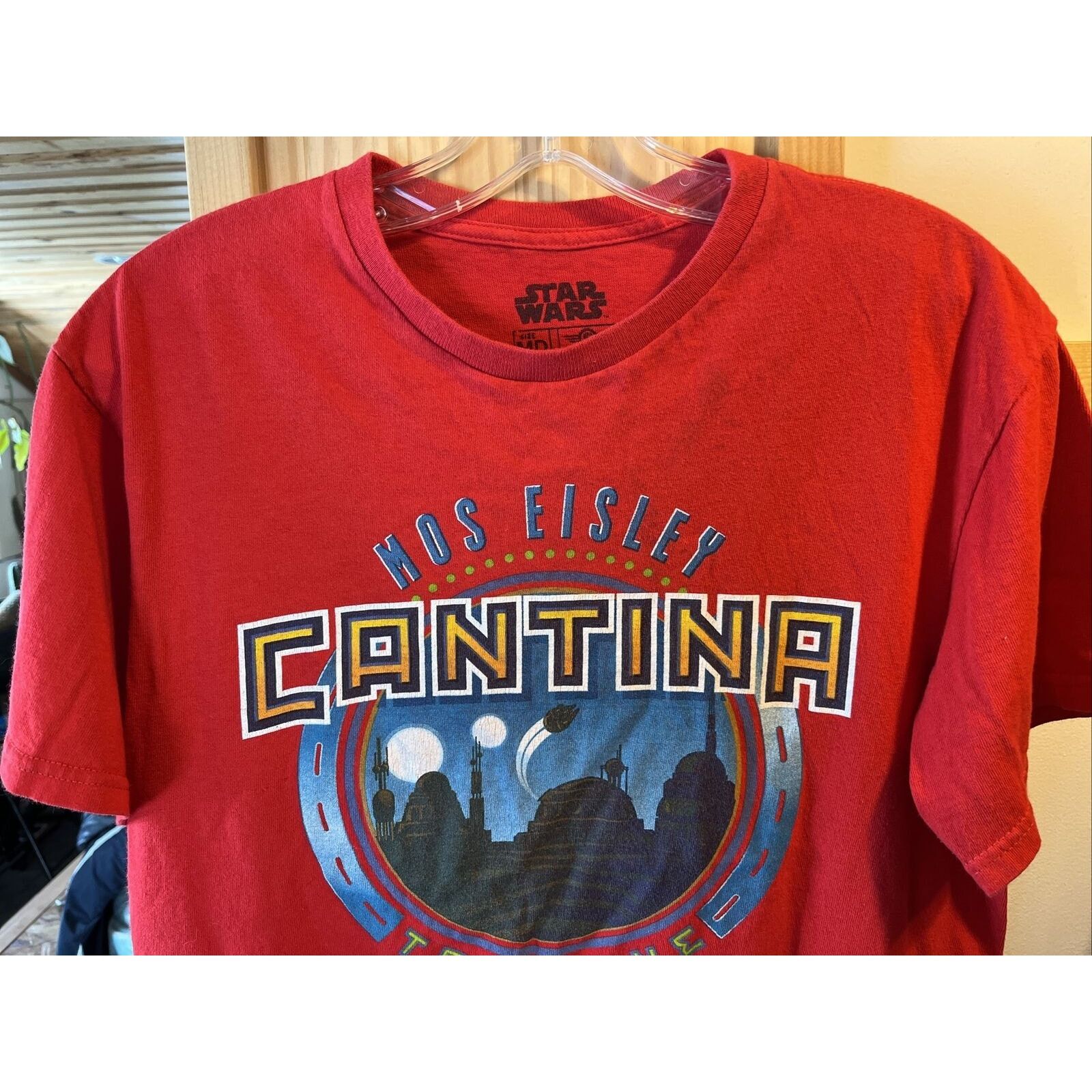 Star Wars Star Wars Mens M Red Mos Eisley SS Graphic Print Cotton Tee Size US M / EU 48-50 / 2 - 4 Thumbnail