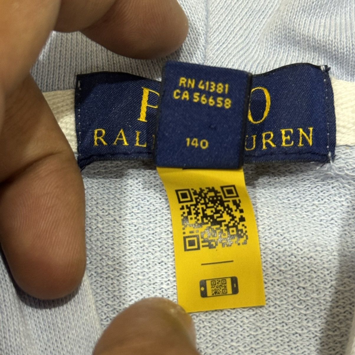 Polo Ralph Lauren Vintage Polo Ralph Lauren Big Pony Zip Hoodie - Pastel Blue Size US S / EU 44-46 / 1 - 8 Thumbnail