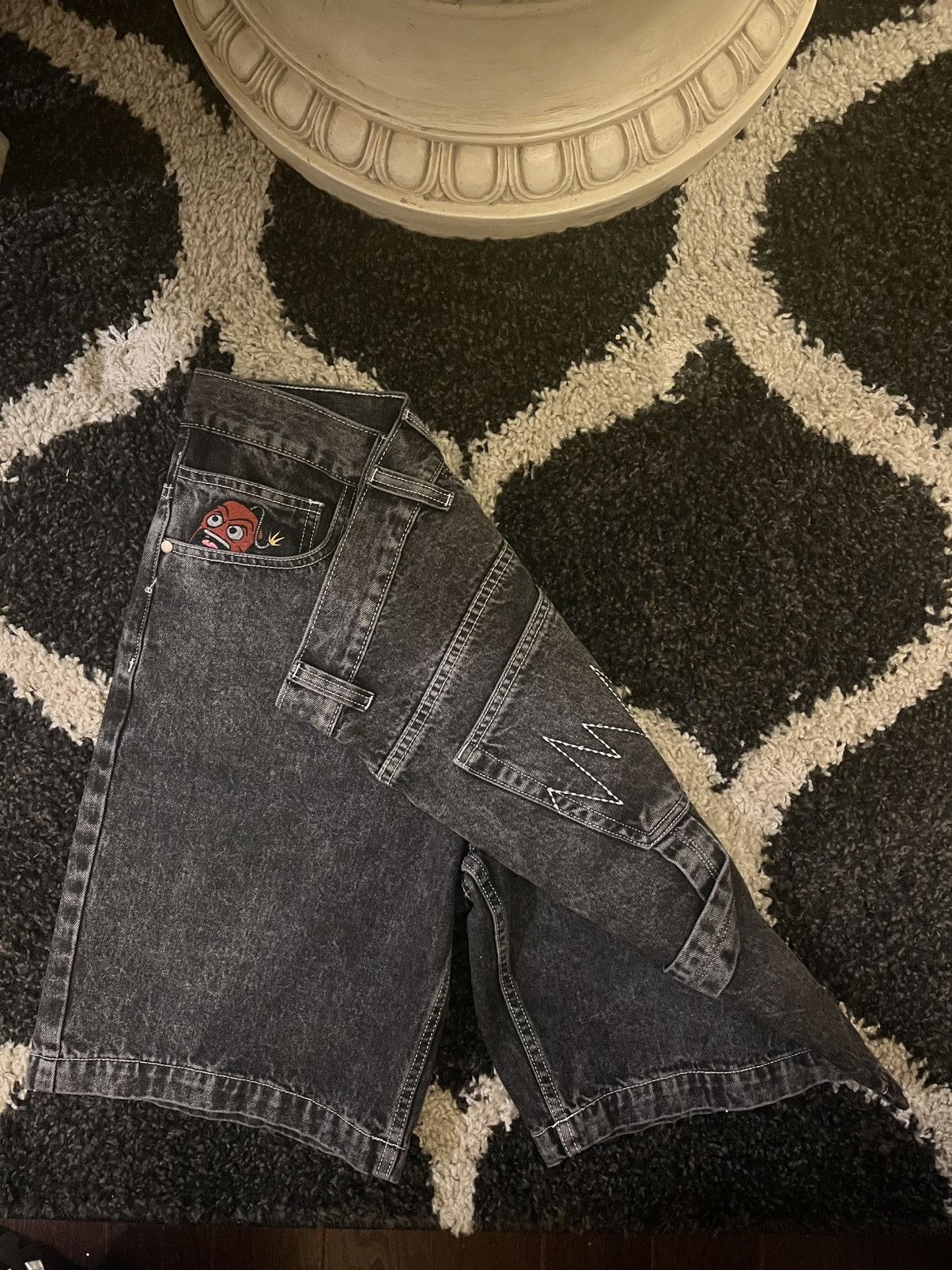 Other × Vintage Vintage Acid Wash Denim Jorts-EATENCompany-Streetwear Y2K Size US 30 / EU 46 - 2 Thumbnail