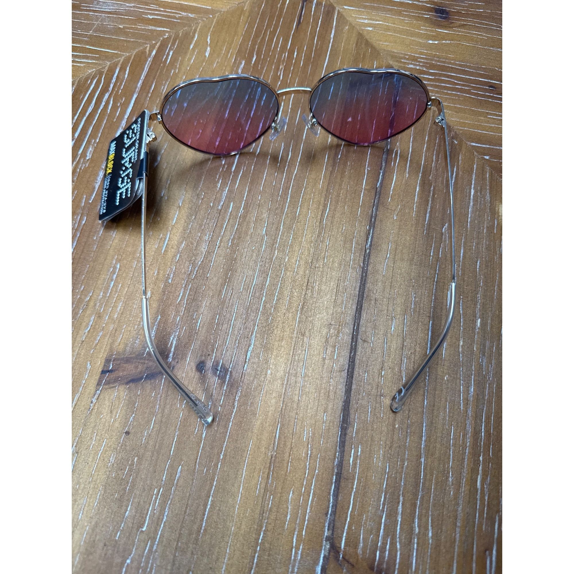 Foster Grant Foster Grant Surge Rimless Heart Sunglasses With Gradient Pi Size ONE SIZE - 7 Thumbnail