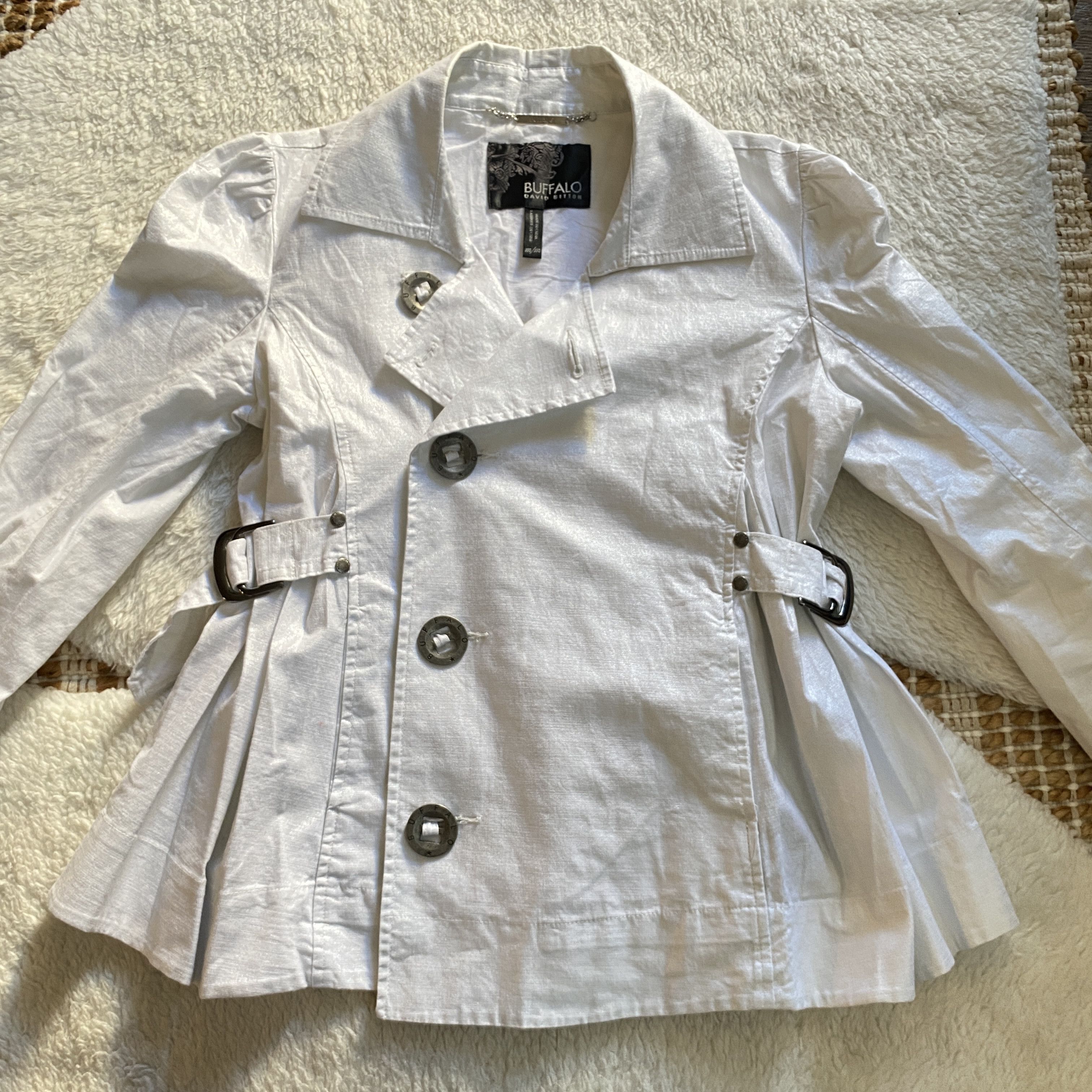 Buffalo David Bitton Buffalo David Bitton White Blazer Jacket Women’s Size M / US 6-8 / IT 42-44 - 19 Thumbnail