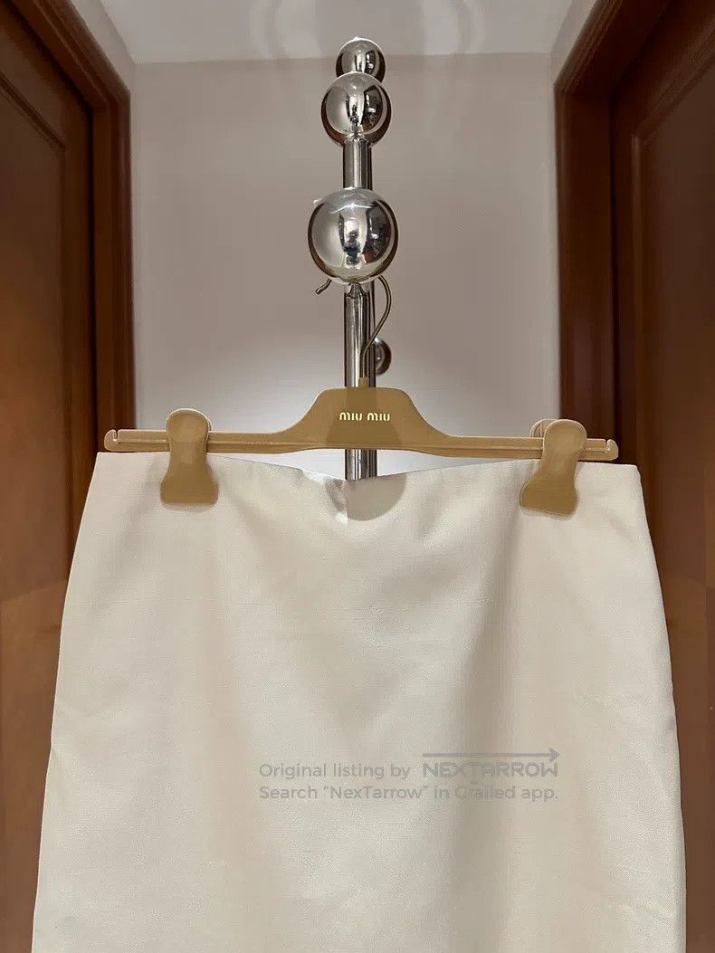 Miu Miu Miu Miu 38 overskirt Size 37" - 5 Thumbnail