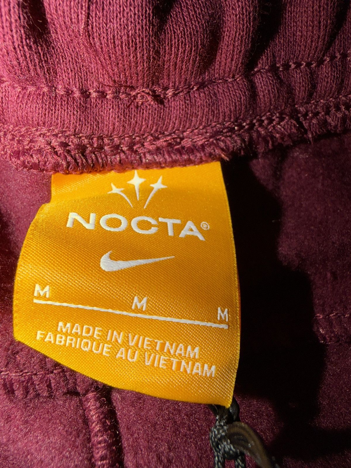 Drake × Nike Nike x Drake NOCTA Fleece CS Sweatpants Dark Beetroot Sz L Size US 33 - 13 Thumbnail