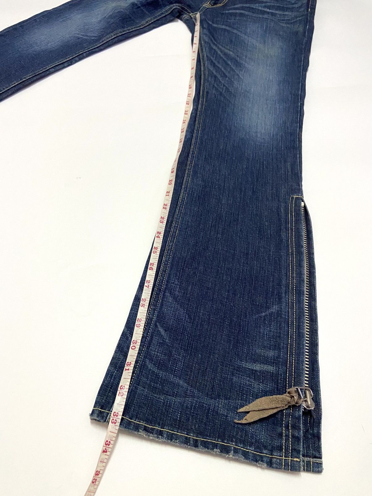 Japanese Brand SKULL FLIGHT SS BOOTCUT JEANS Size US 33 - 21 Thumbnail