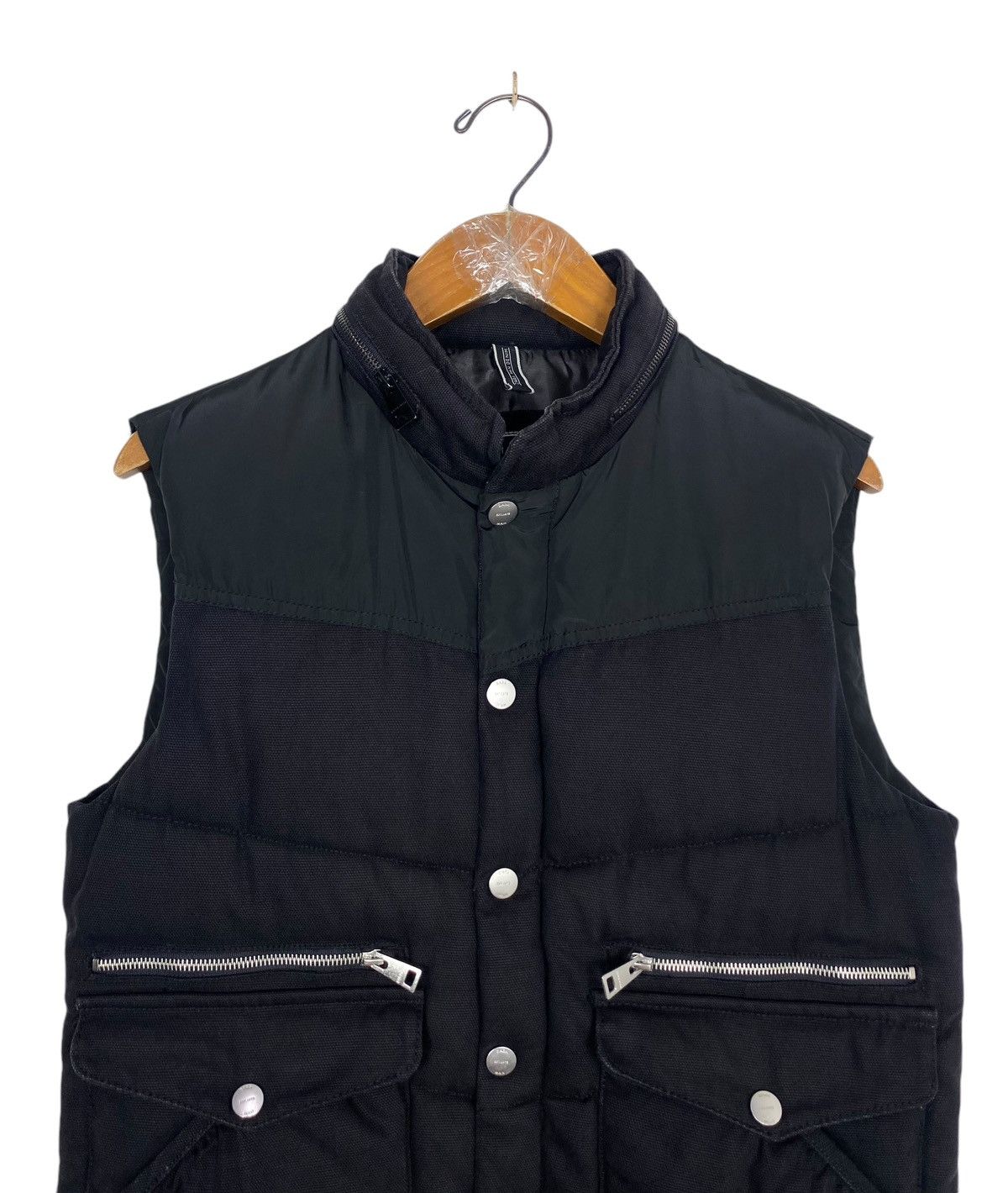 Zara Rare‼️ Zara Man Denim Down Vest Jacket Size US S / EU 44-46 / 1 - 4 Thumbnail