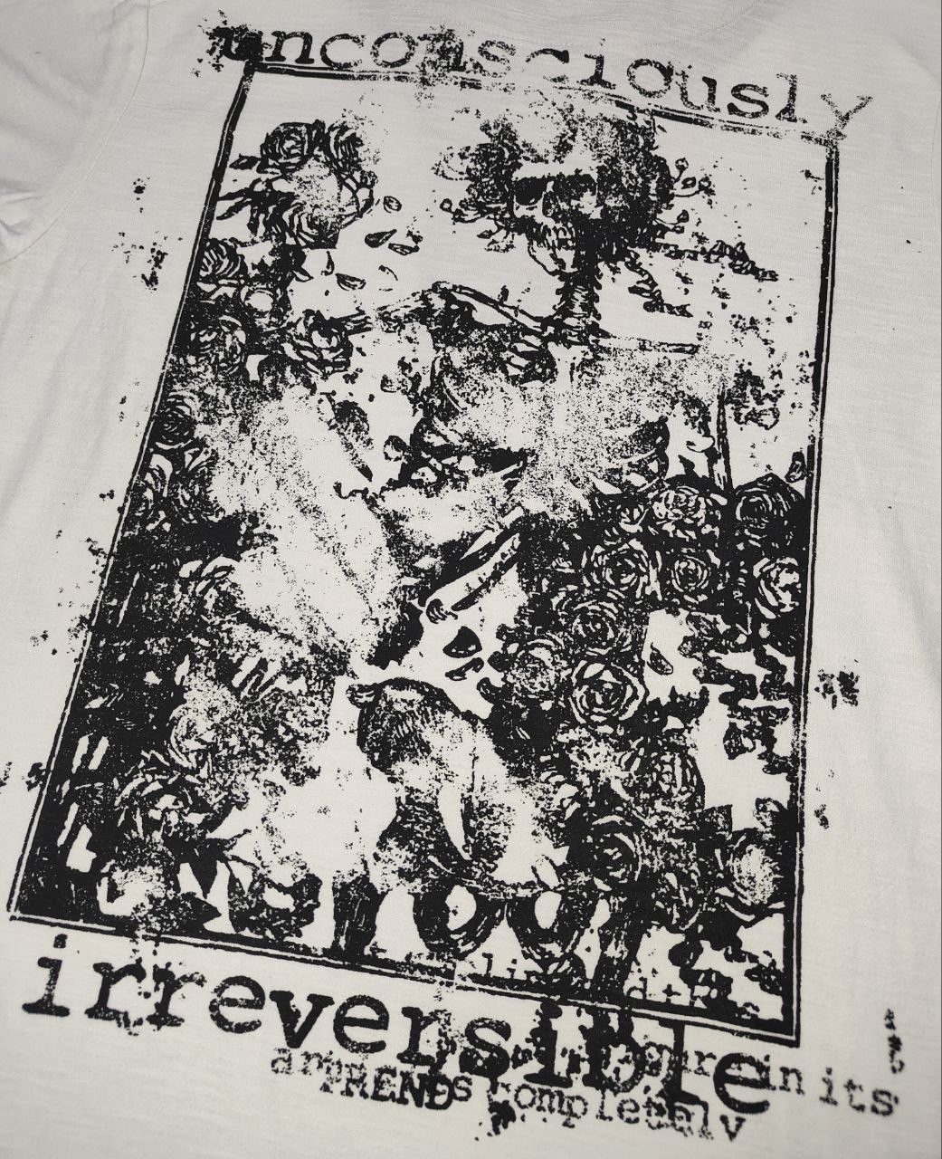 Beauty Beast Overprint Japanese Spinach Motivation T Size US M / EU 48-50 / 2 - 4 Thumbnail