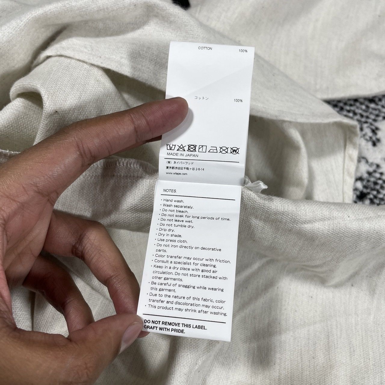 Wtaps WTAPS LEAGUE SS / COTTON FLANNEL Size US L / EU 52-54 / 3 - 8 Thumbnail