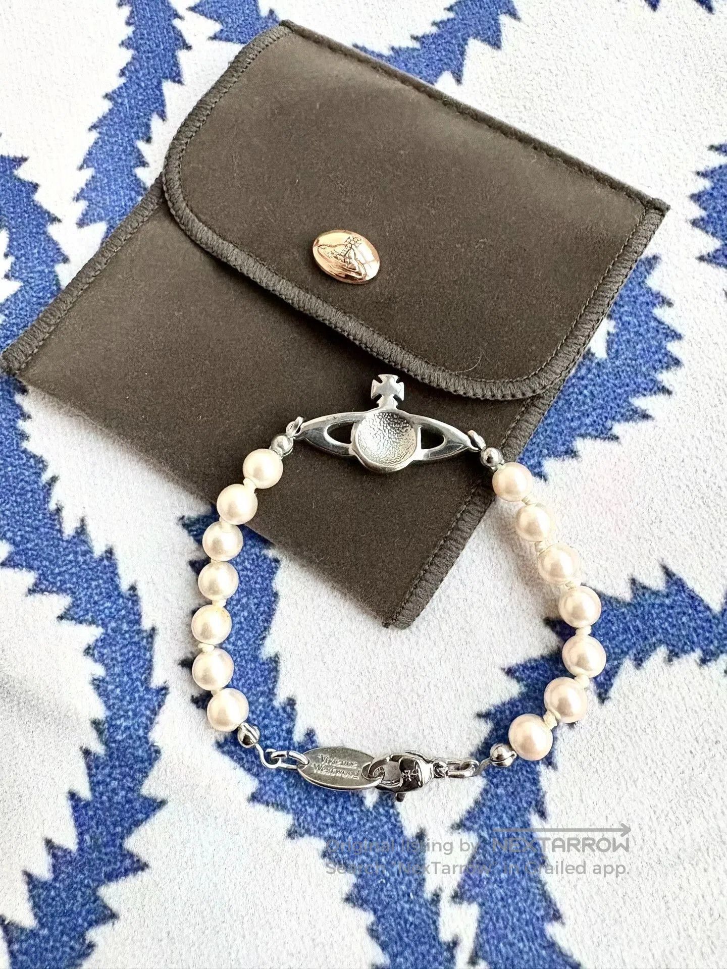 Vivienne Westwood Vivienne Westwood Vintage Pearl Saturn Bracelet. Size ONE SIZE - 4 Thumbnail