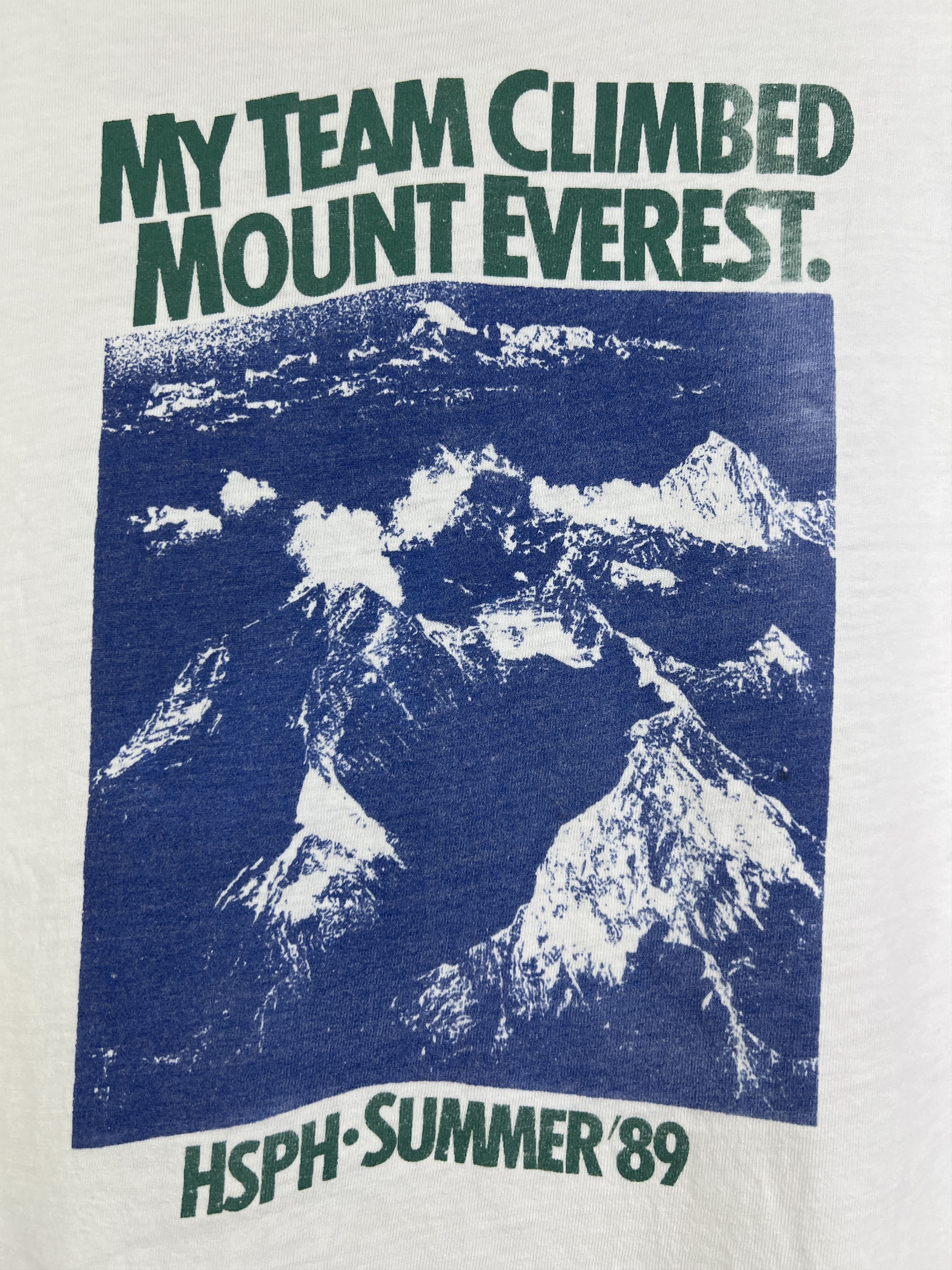 Vintage No.4725 Vintage 80s Graphic Tee Everest Hiking Team (XL) Size US XL / EU 56 / 4 - 2 Thumbnail