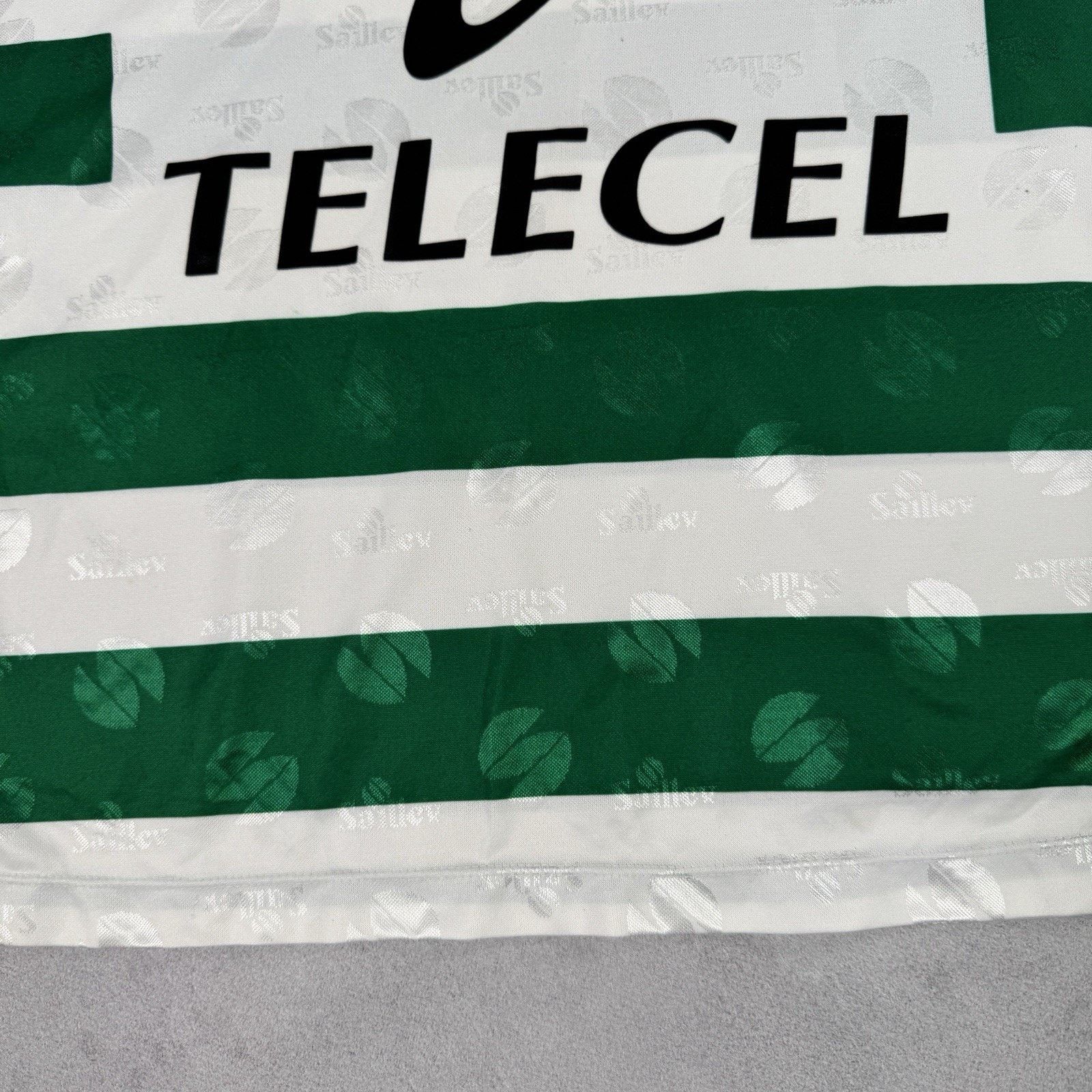 Vintage 1995-1996 Sporting Lisbon Saillev Home Soccer Jersey Size US XL / EU 56 / 4 - 11 Thumbnail
