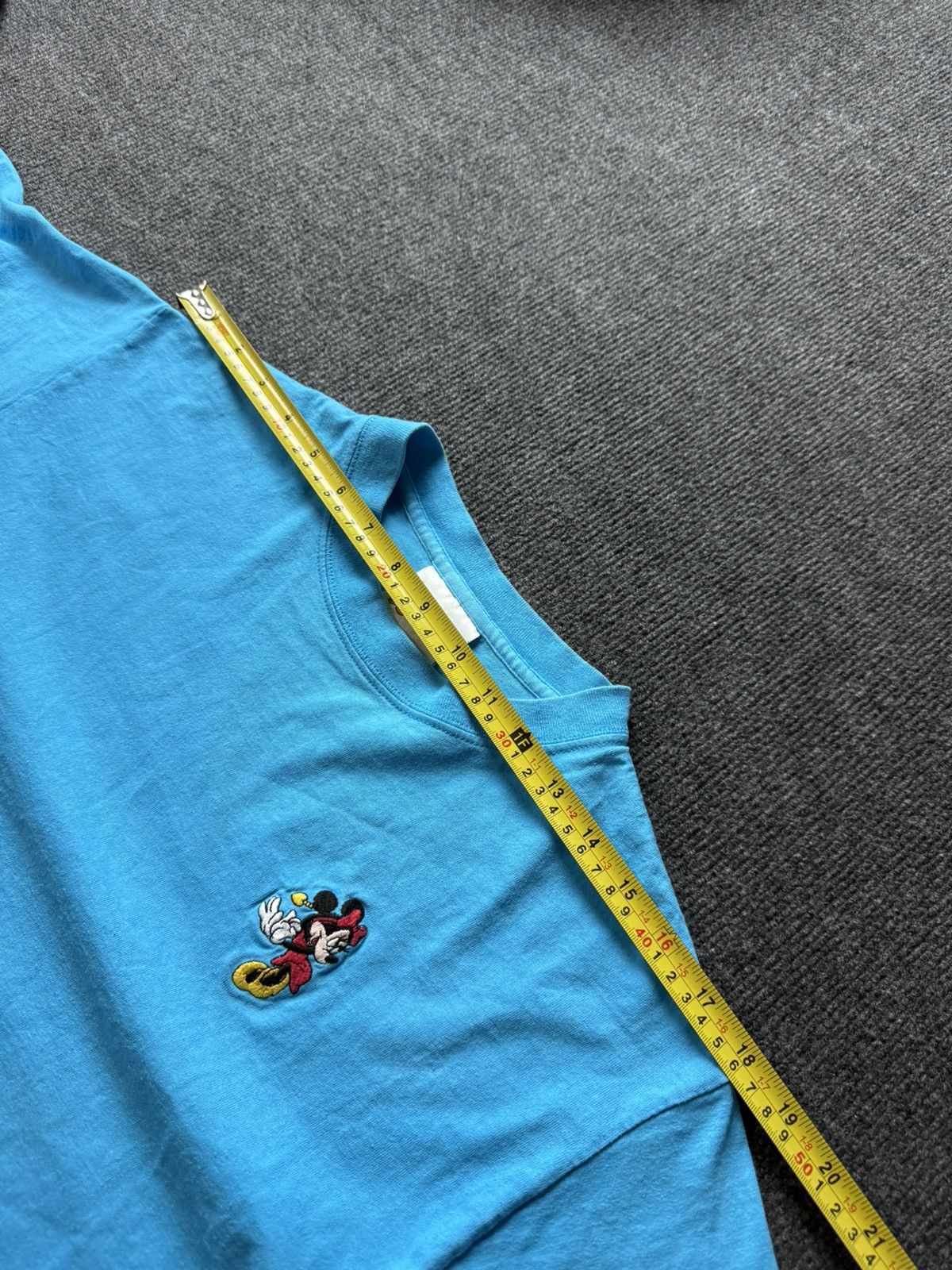 Disney 00s Retro Vintage USA Disney World Minnie Mouse Tee Blue Size US S / EU 44-46 / 1 - 14 Thumbnail