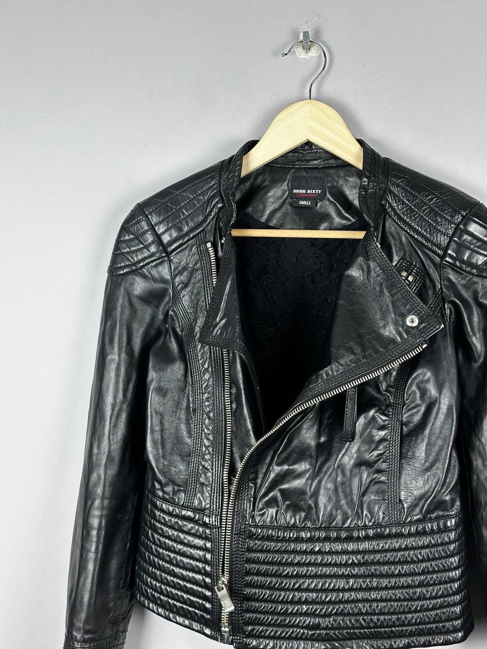 Miss Sixty Miss Sixty Avant Garde Opium Biker Cropped jacket Size S / US 4 / IT 40 - 6 Thumbnail