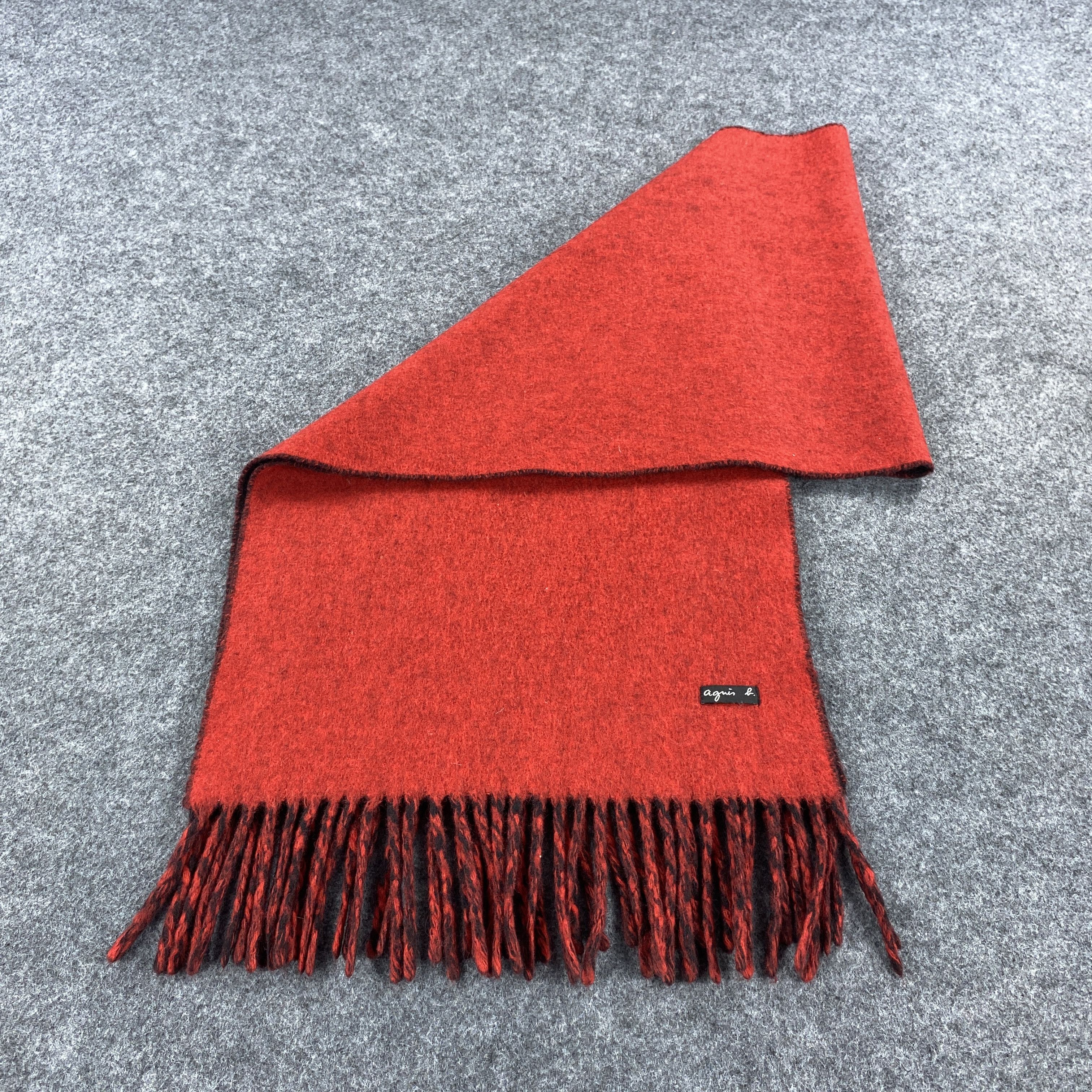 Vintage × agnes b. GF10627 Agnes B. Scarf Neck Wear Muffler Nova Check Size ONE SIZE - 6 Thumbnail