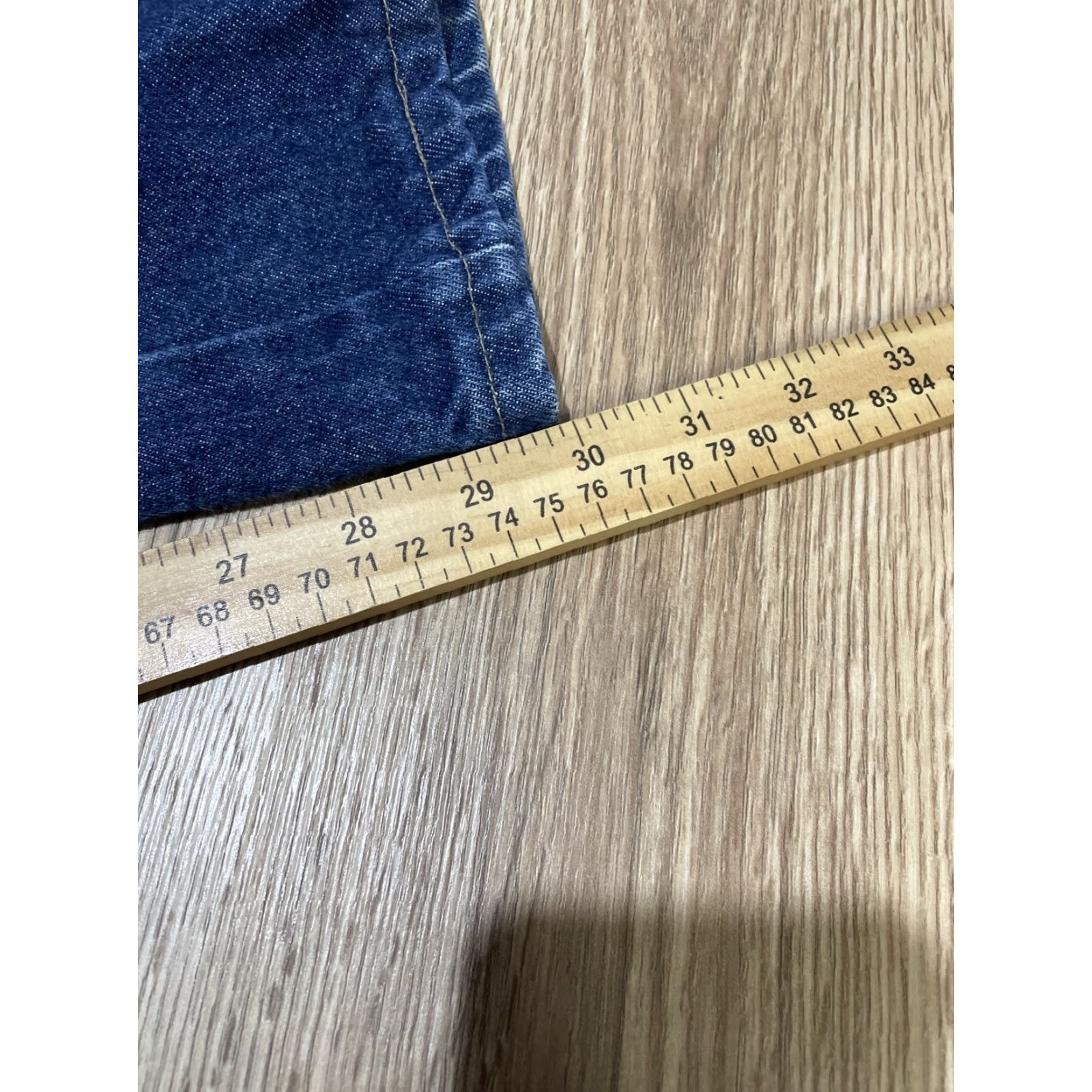Denime VINTAGE Bulwark Fire Resistant Jeans Denim Blue Regular 38x30 Mens Size US 38 / EU 54 - 7 Thumbnail