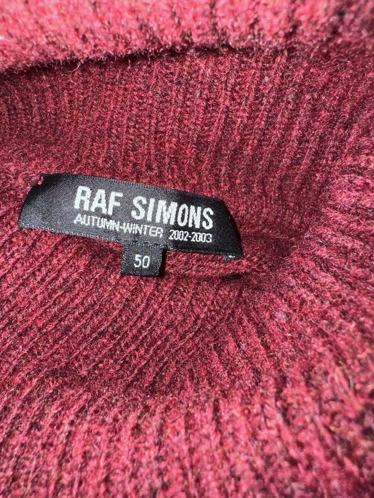 Raf Simons Raf Simons Virginia Creeper TurtleNeck Wool Sweater Size US M / EU 48-50 / 2 - 3 Thumbnail