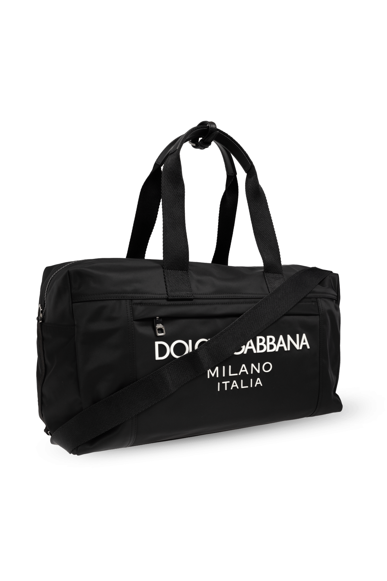 Dolce & Gabbana o1s22i1n0225 Size: OS / Nylon Travel Duffle Bag in Black Size ONE SIZE - 3 Thumbnail