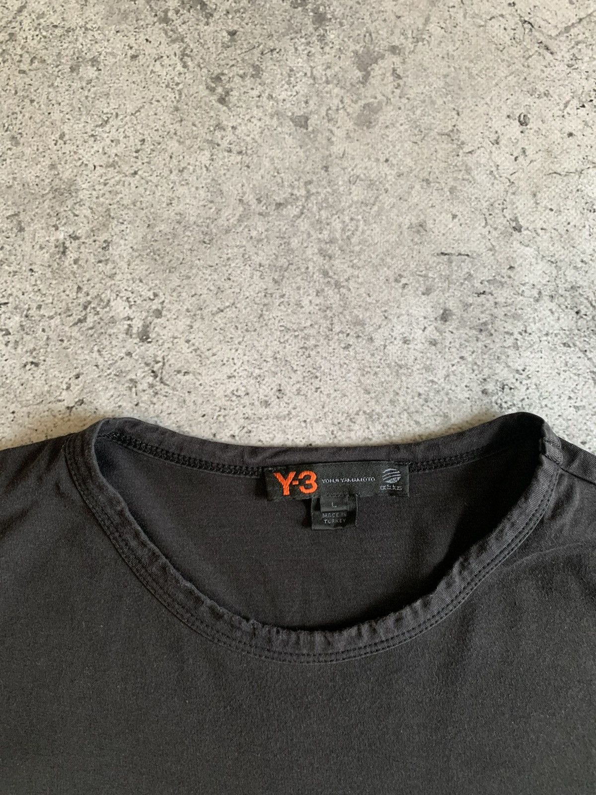 Adidas Y-3 Adidas Yohji Yamamoto Y3 Classic Logo T-shirt Size US L / EU 52-54 / 3 - 5 Thumbnail