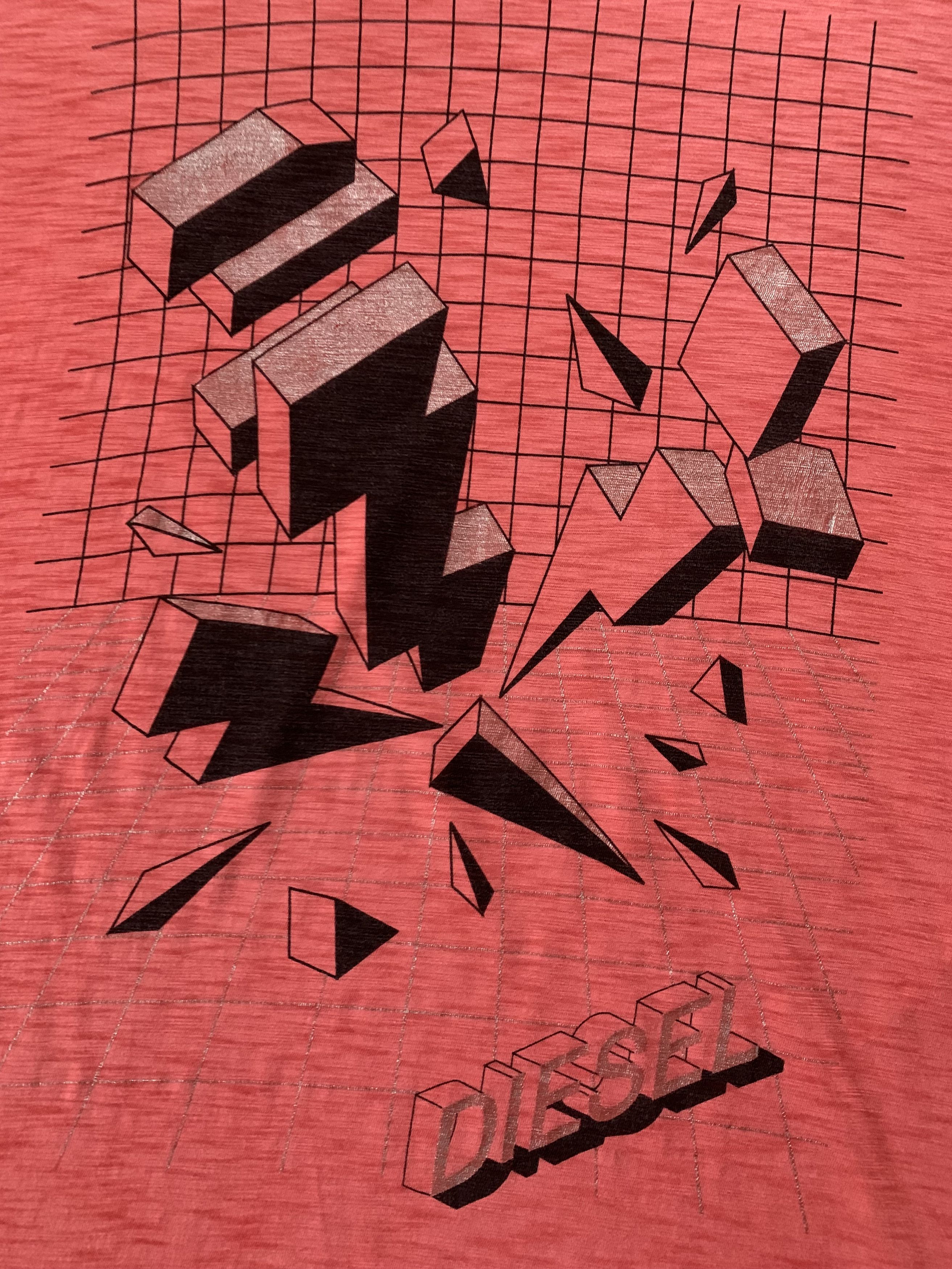 Diesel Diesel Coral Printed T-Shirt Size US M / EU 48-50 / 2 - 5 Thumbnail
