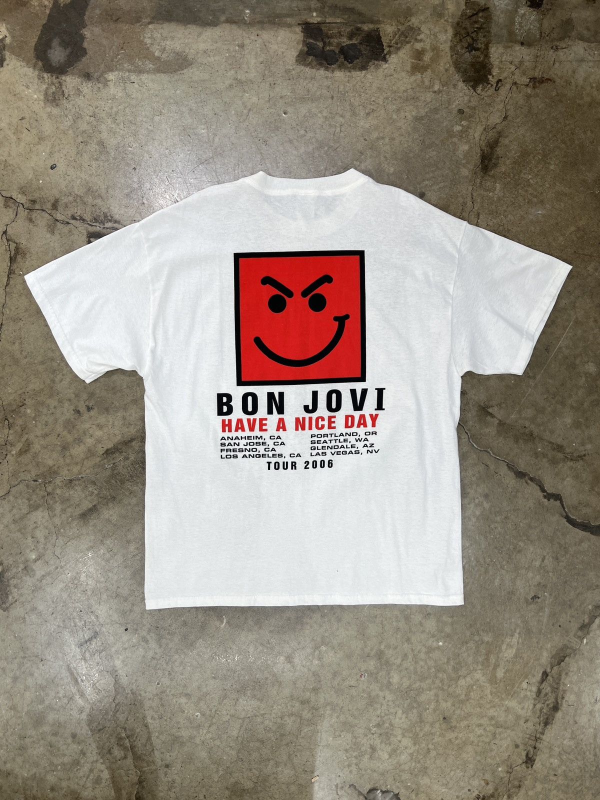 Band Tees Vintage 2006 Bon Jovi Have a Nice Day Tour Tee XL Size US XL / EU 56 / 4 - 5 Thumbnail
