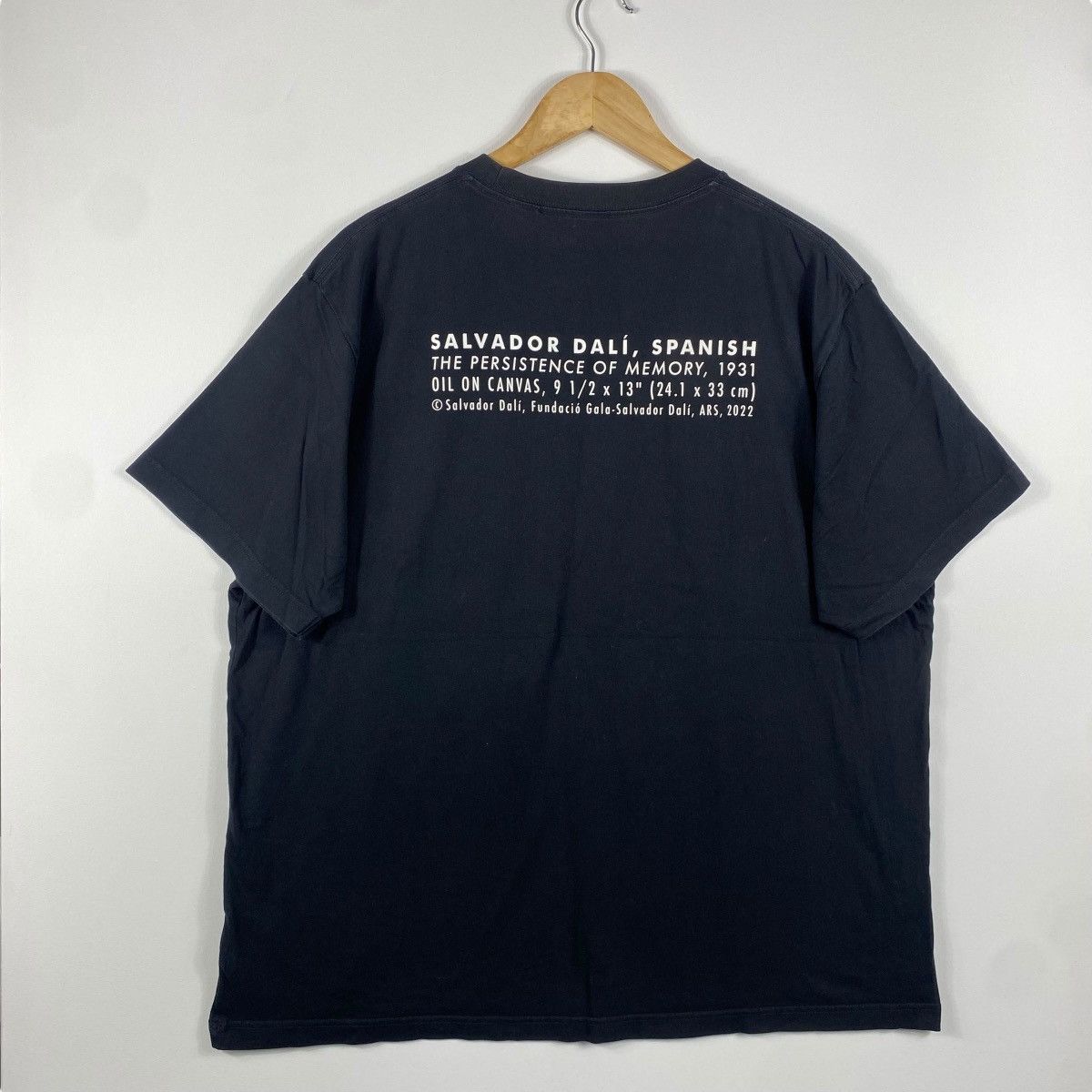 Japanese Brand SALVADOR DALI The Persistence Of Memory Artwork MoMa Size US XL / EU 56 / 4 - 5 Thumbnail