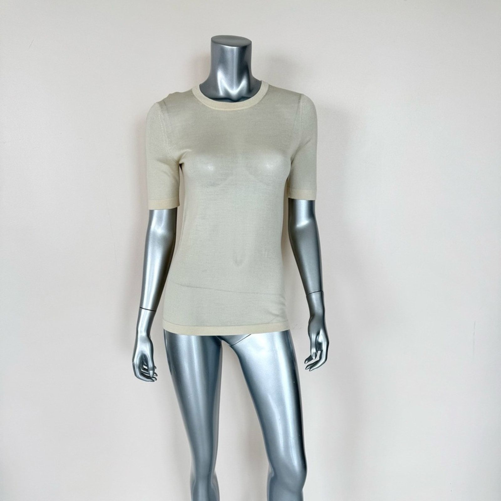 Gabriela Hearst Gabriela Hearst women cashmere/silk beige top size S 580$ Size S / US 4 / IT 40 - 3 Thumbnail