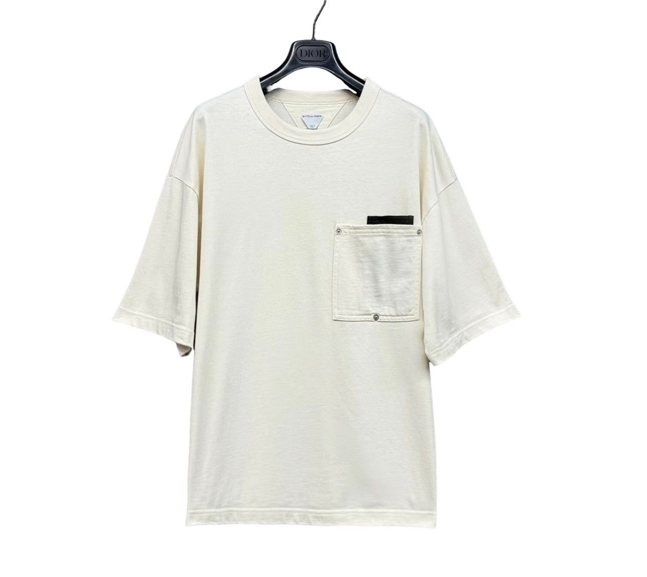 Bottega Veneta Bottega Veneta Triangle Pocket T-Shirt Size S Size US S / EU 44-46 / 1 - 1 Thumbnail
