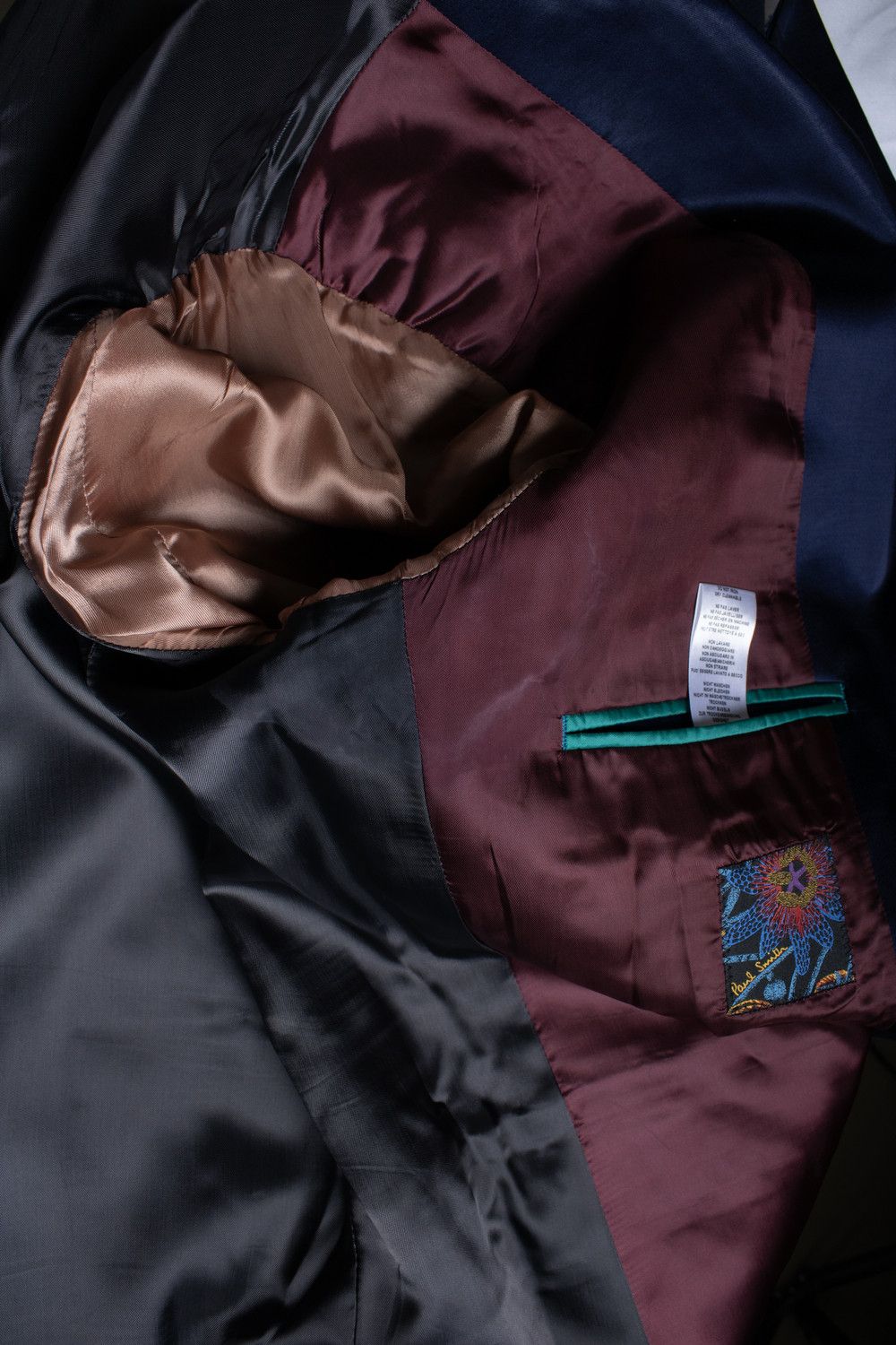 Paul Smith Paul Smith, blue shiny blazer Size 40R - 8 Thumbnail