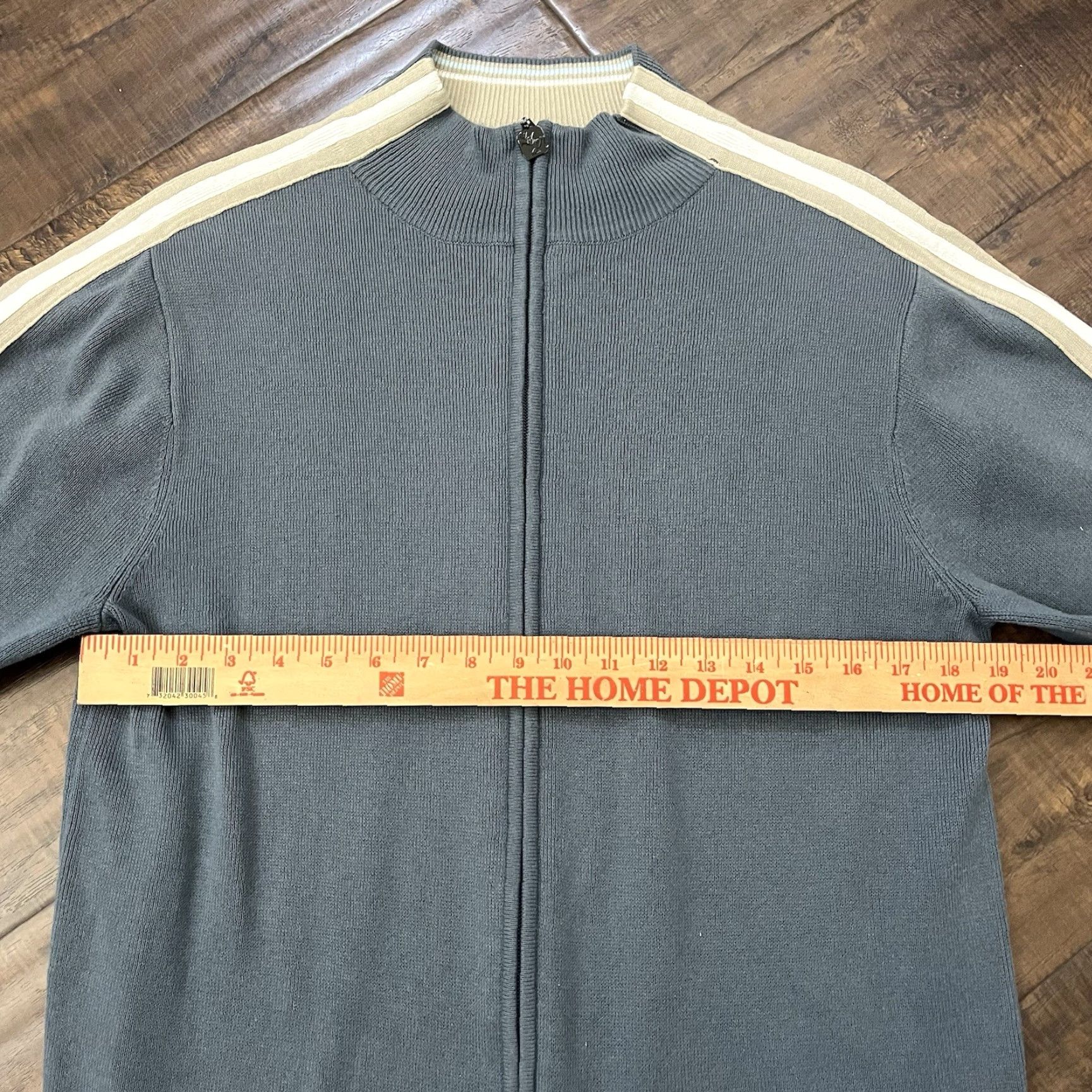 Quiksilver Quiksilver Vintage Yes Gray Full Zip Jumper Mens Sweater Medium Surf Skate Y2K Grunge 90s Size US M / EU 48-50 / 2 - 3 Thumbnail