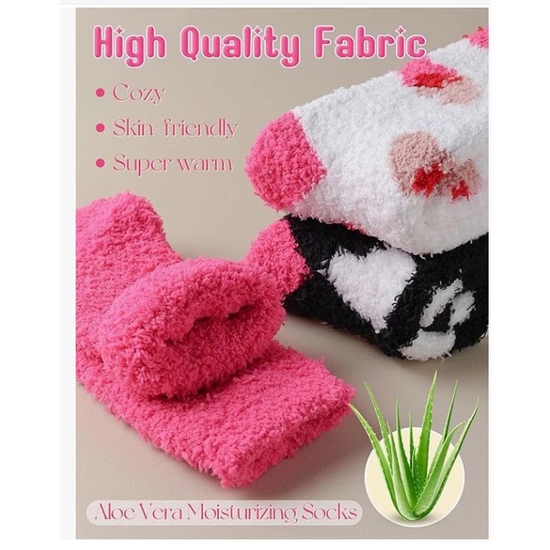 The Unbranded Brand Womens 72-Needle Super Warm Fuzzy Socks 3 Pairs,Sizes 6-12 Size ONE SIZE - 6 Thumbnail