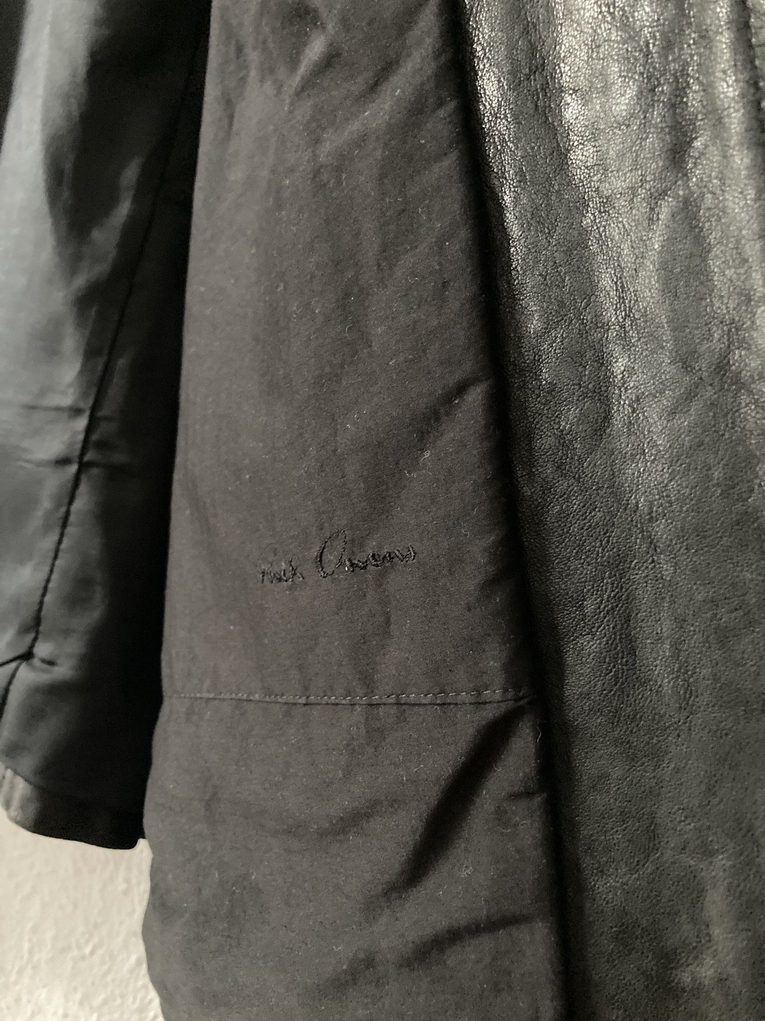 Rick Owens F/W 09 "CRUST" Hammered Lamb Leather Intarsia Jacket XL Size US XL / EU 56 / 4 - 18 Thumbnail